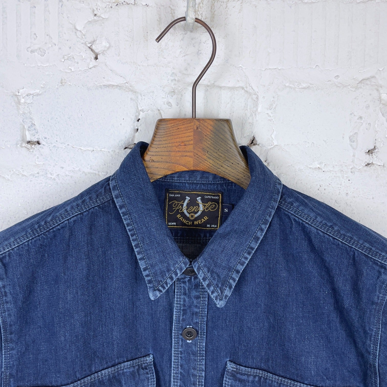 freenote cloth | utility shirt denim - Image 4