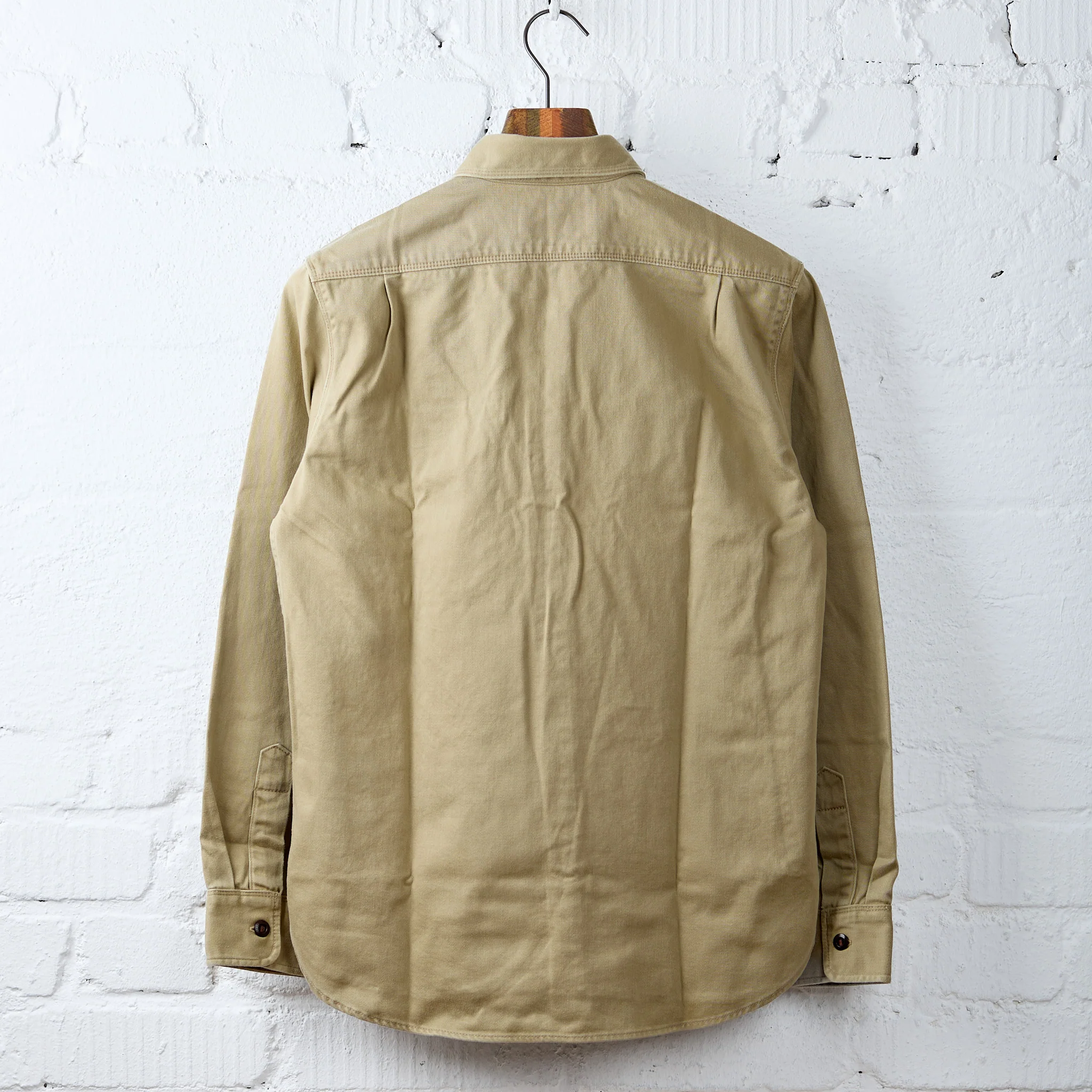 freenote cloth | utility shirt khaki - Image 3