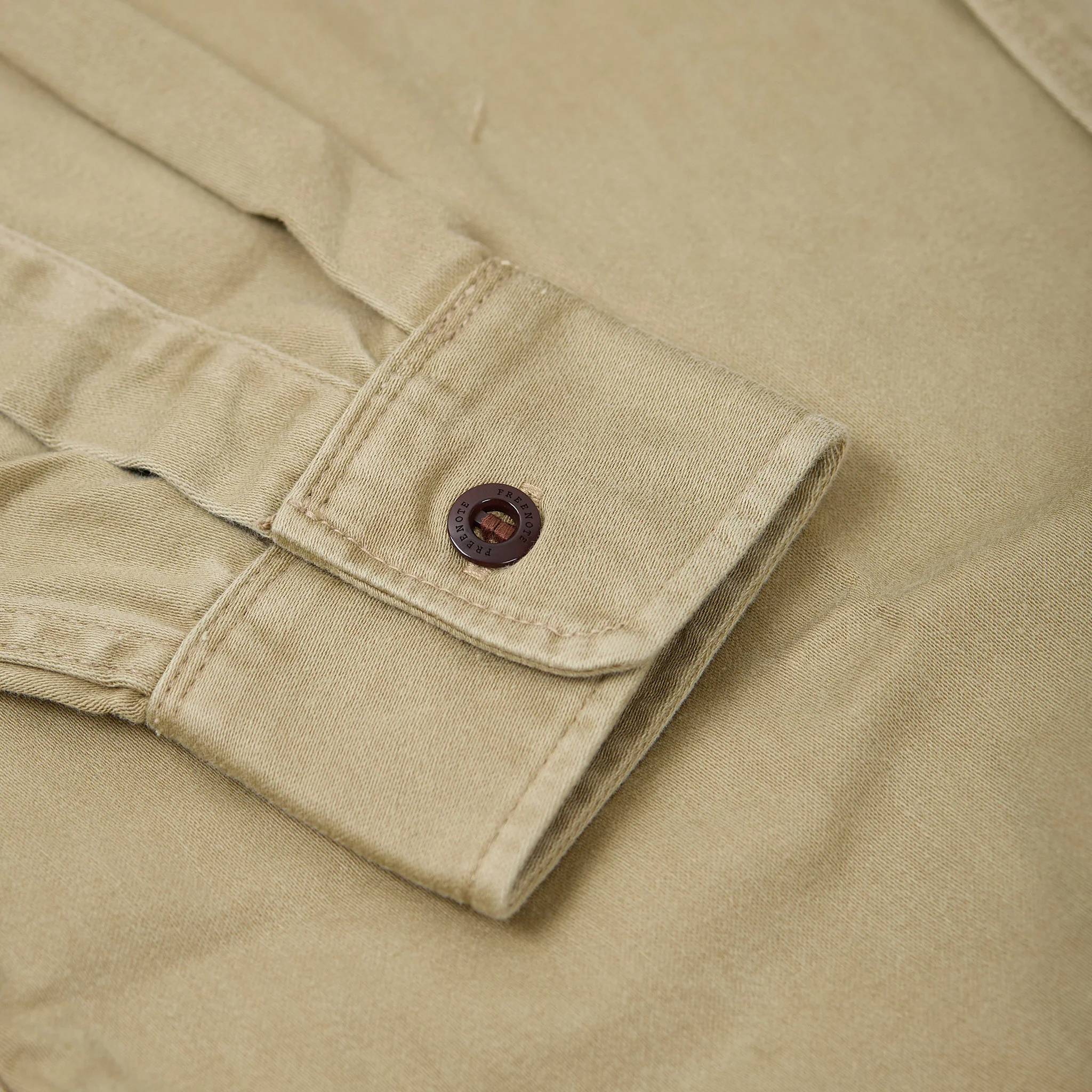 freenote cloth | utility shirt khaki - Image 5