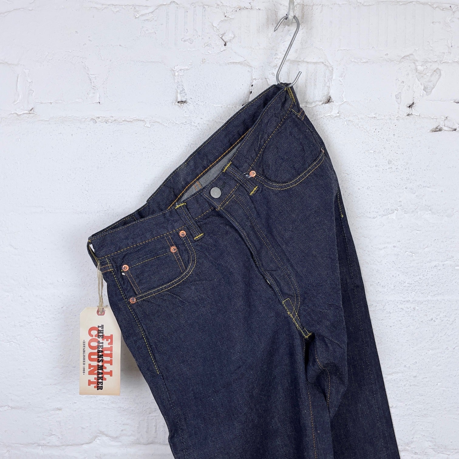 fullcount | 1101w 13.7oz straight jeans - Image 4