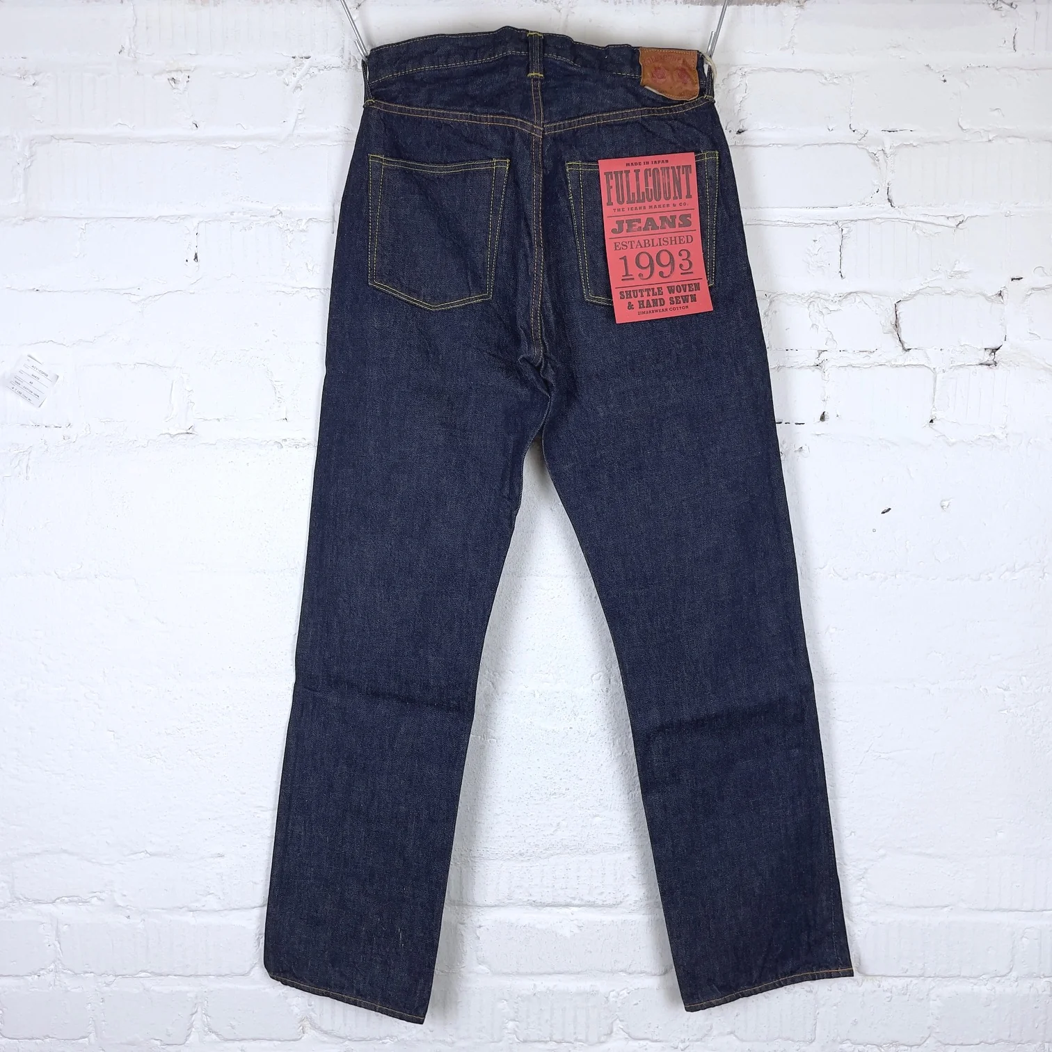 fullcount | 1101w 13.7oz straight jeans - Image 6