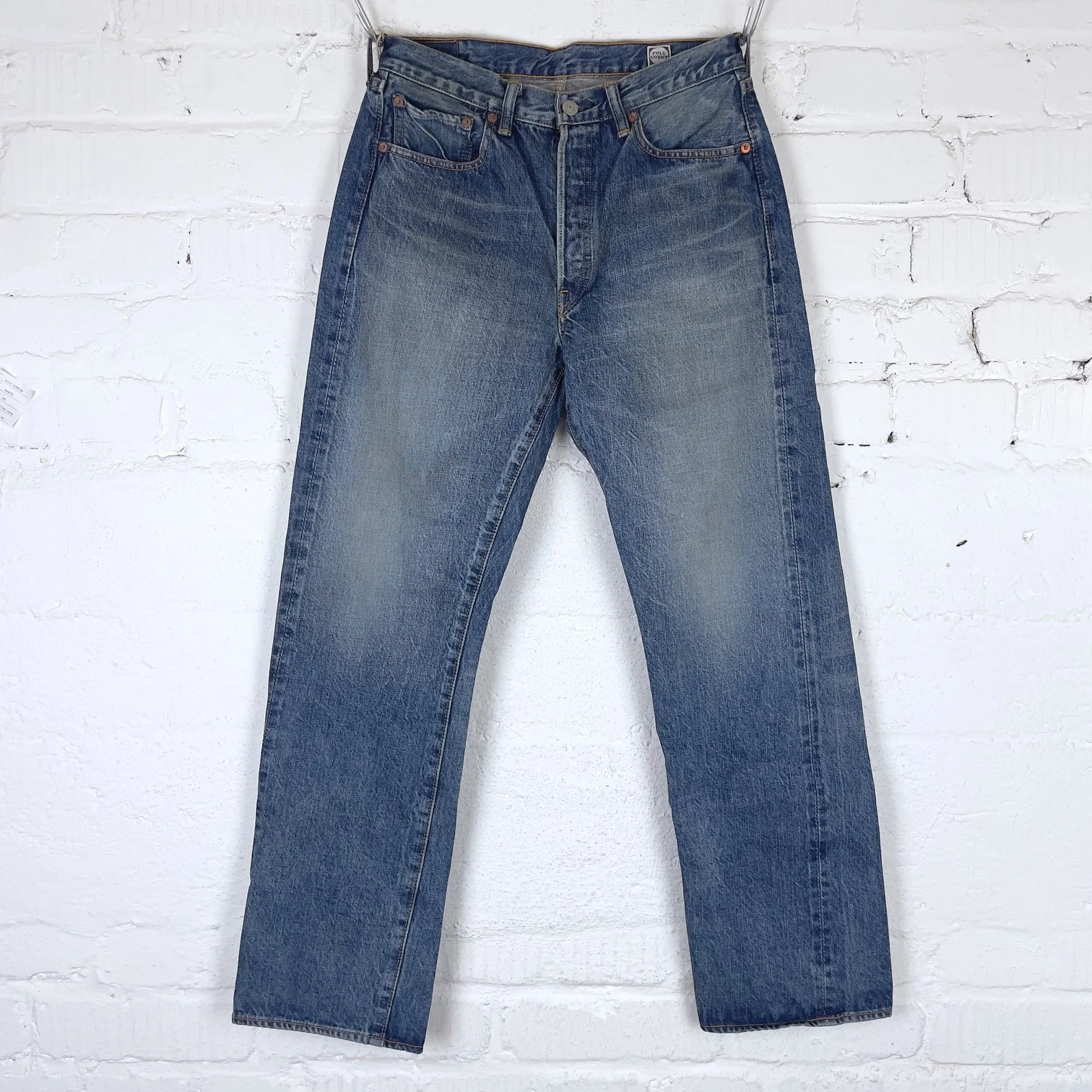 fullcount | 1102-fade straight fit selvedge jeans
