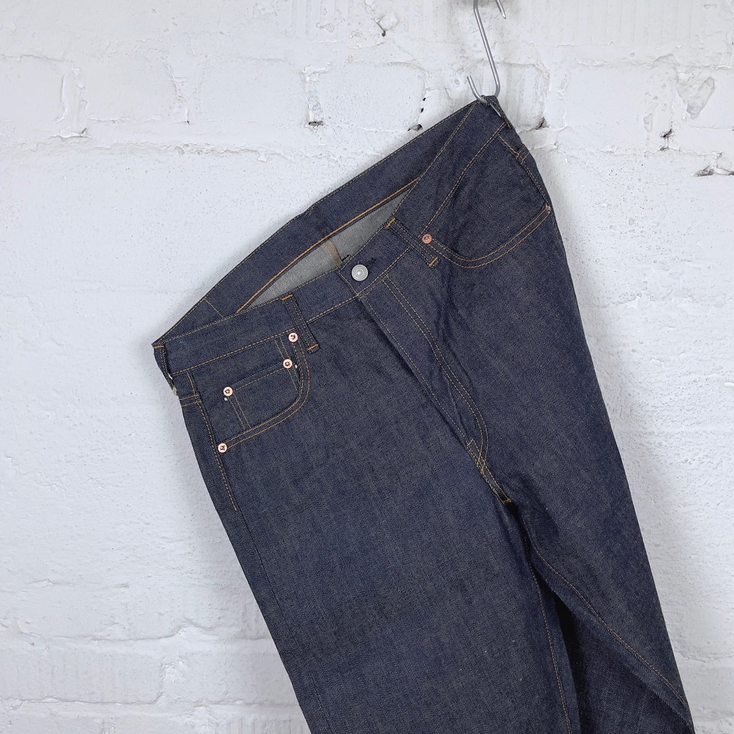 fullcount | 1103 13.7oz clean straight jeans - Image 3