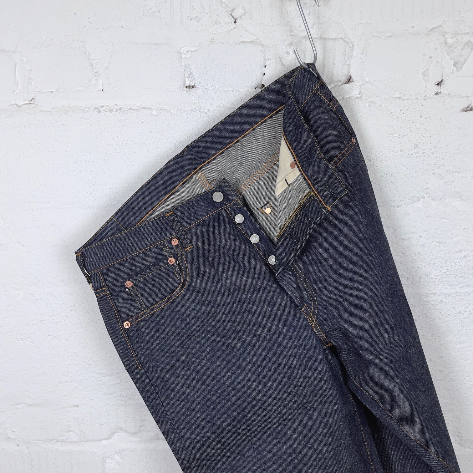fullcount | 1103 13.7oz clean straight jeans - Image 4