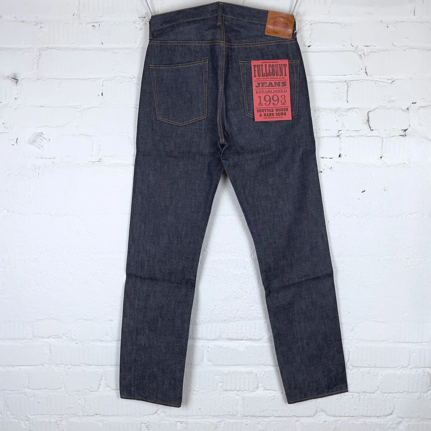 fullcount | 1103 13.7oz clean straight jeans - Image 6