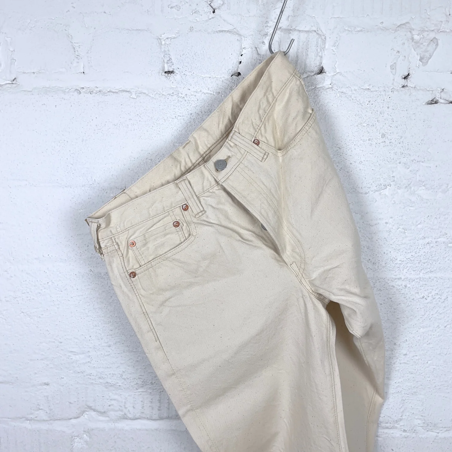 fullcount | 1108ec ecru selvedge slim straight denim - Image 3