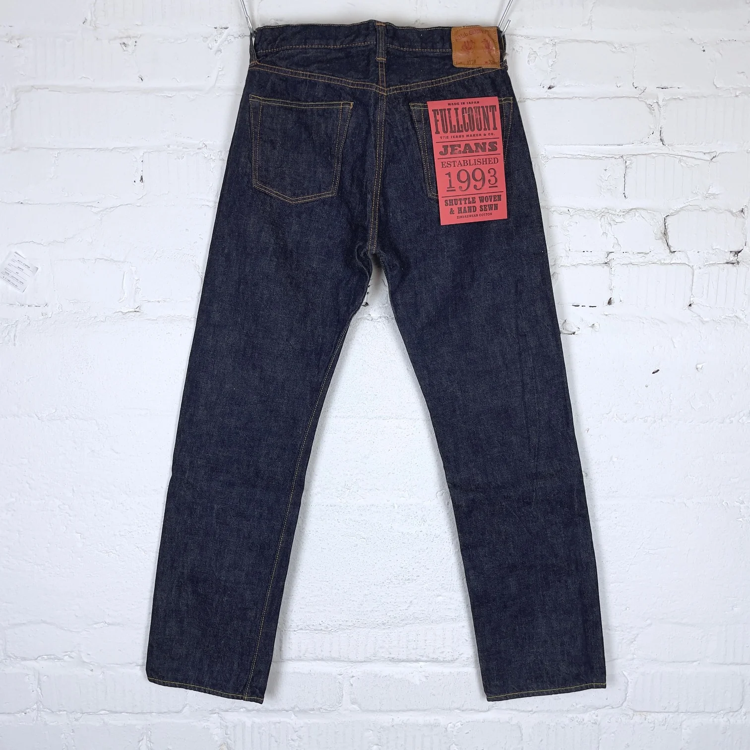 fullcount | 1108w 13.7oz slim straight jeans - Image 7