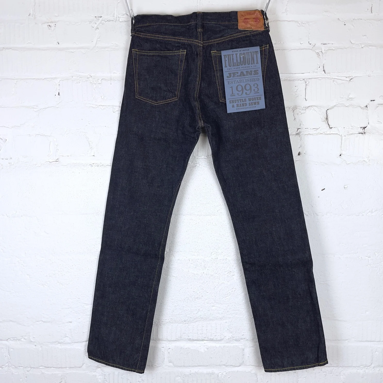 fullcount | 1108xxw 15.5oz slim straight jeans - Image 4
