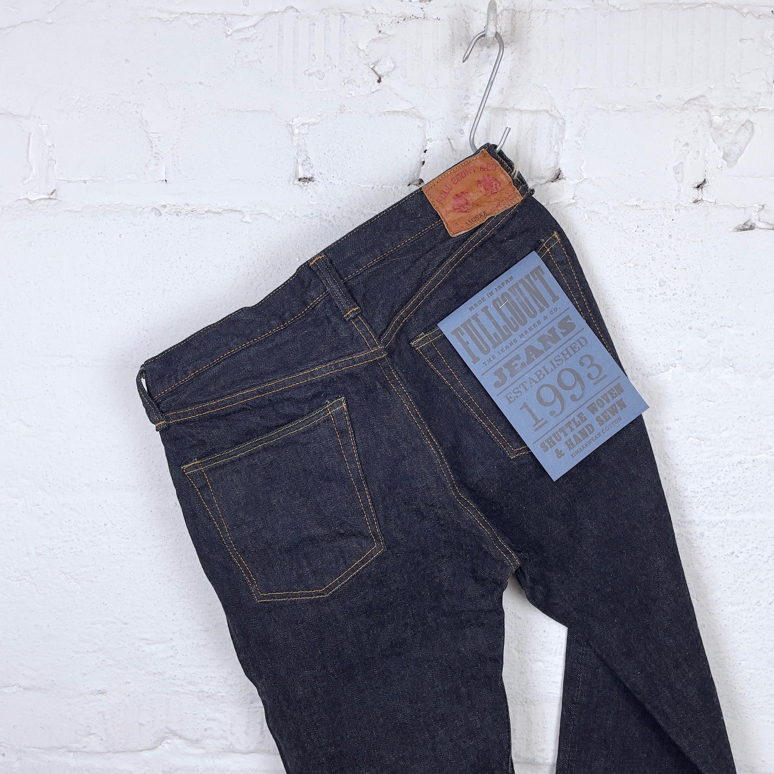 fullcount | 1108xxw 15.5oz slim straight jeans - Image 5