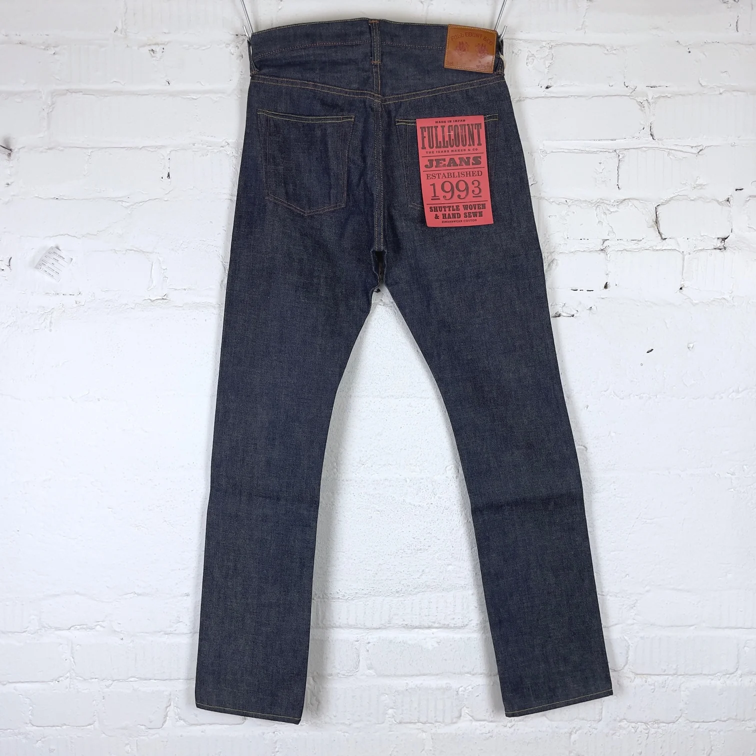 fullcount | 1109 13.7oz slim jeans - Image 6
