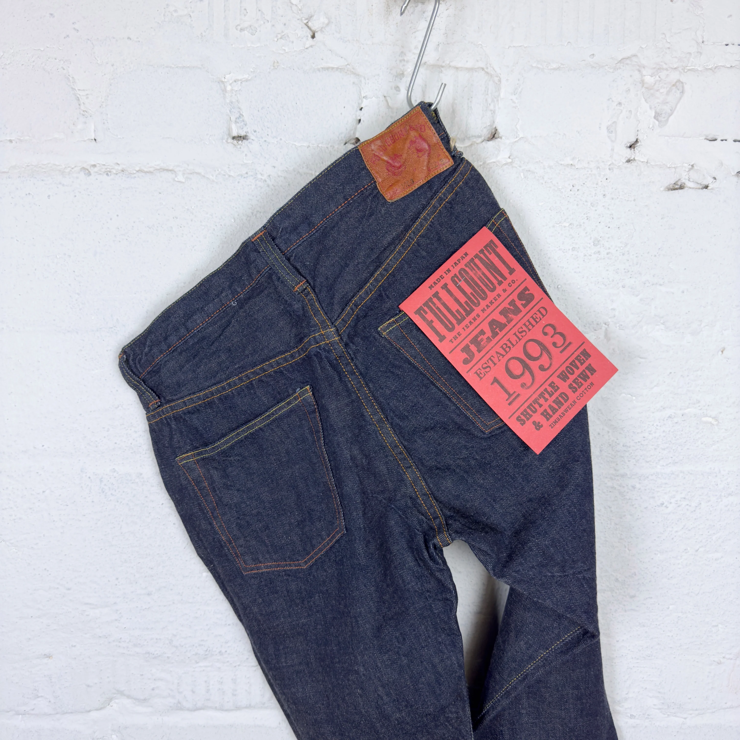 fullcount | 1109w 13.7oz slim jeans - Image 4