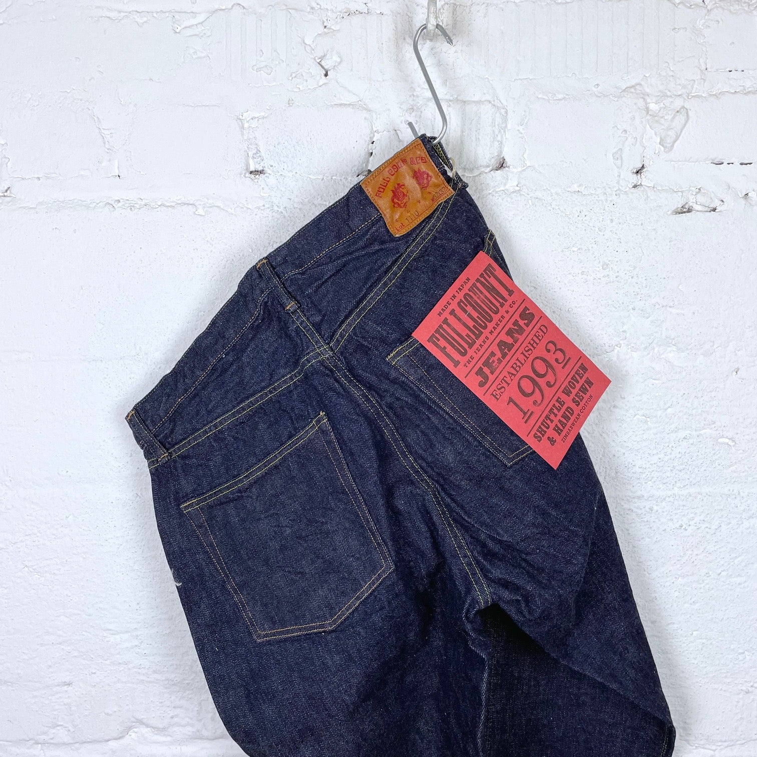 fullcount | 1110w 13.7oz slim tapered jeans - Image 5