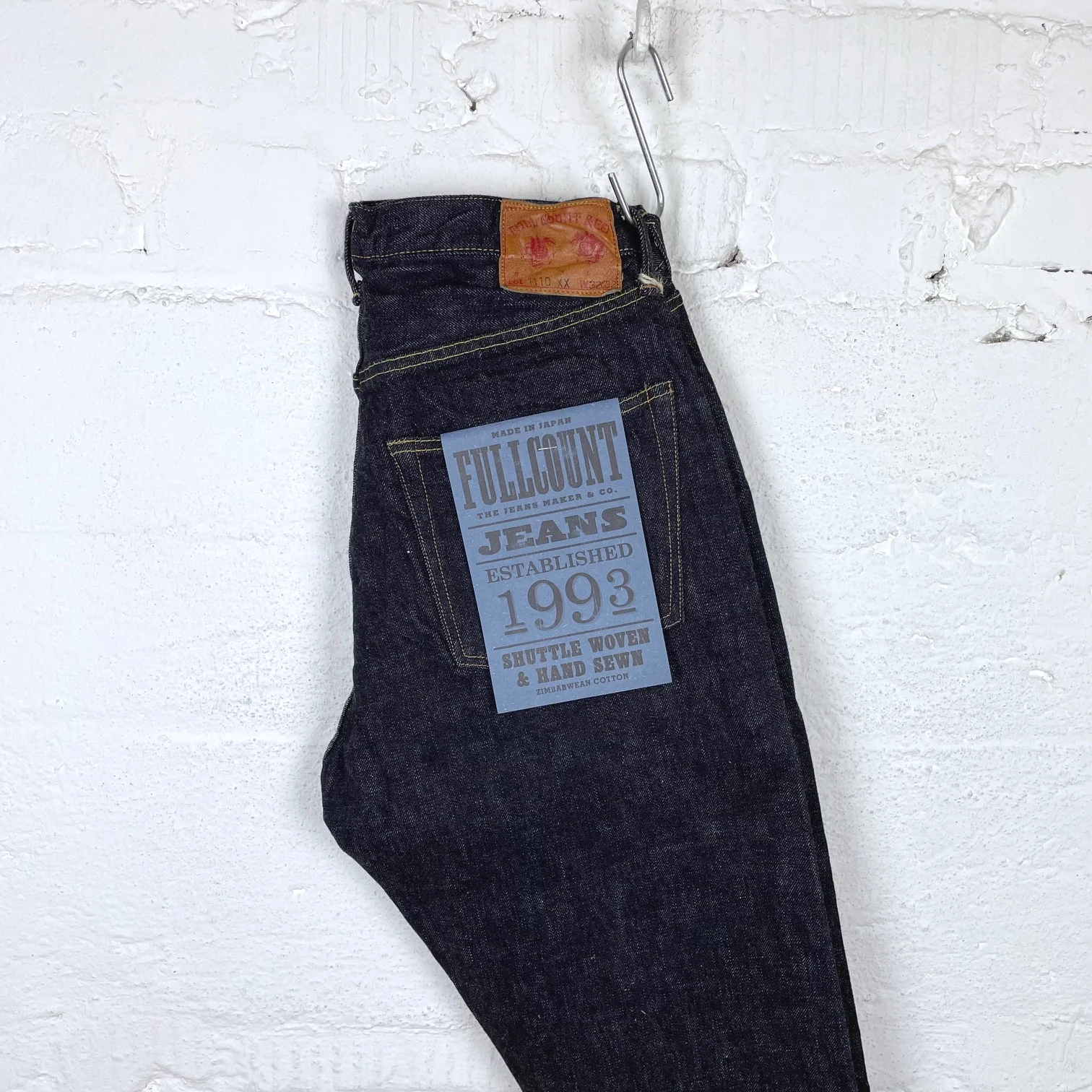 fullcount | 1110xxw 15.5oz slim tapered jeans - Image 4