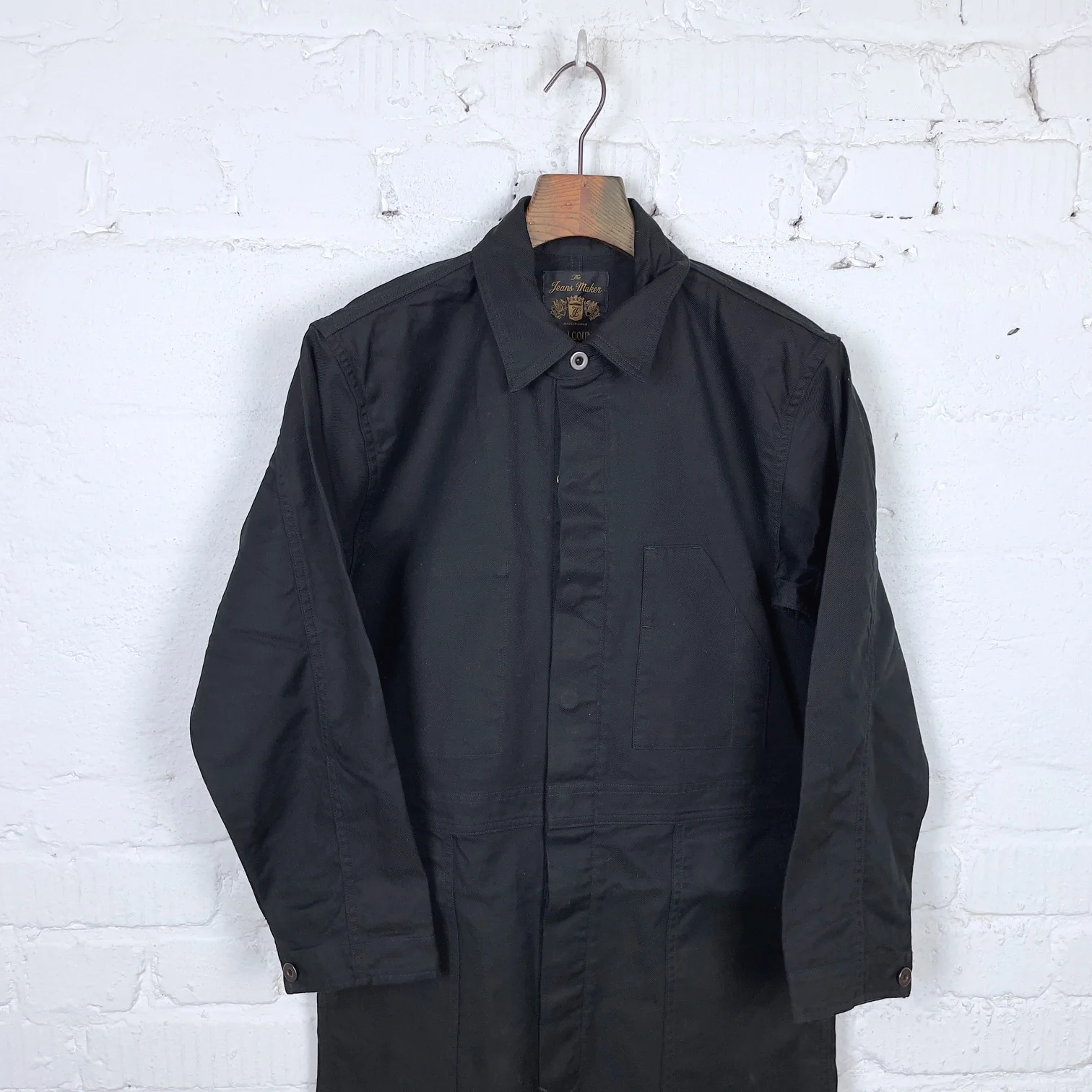 fullcount | 1132-2 old serge engineer overalls black - Image 3