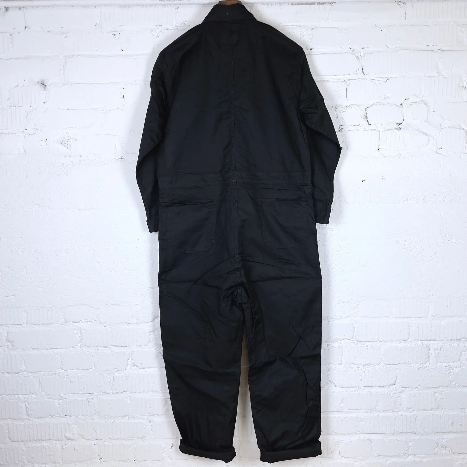 fullcount | 1132-2 old serge engineer overalls black - Image 4