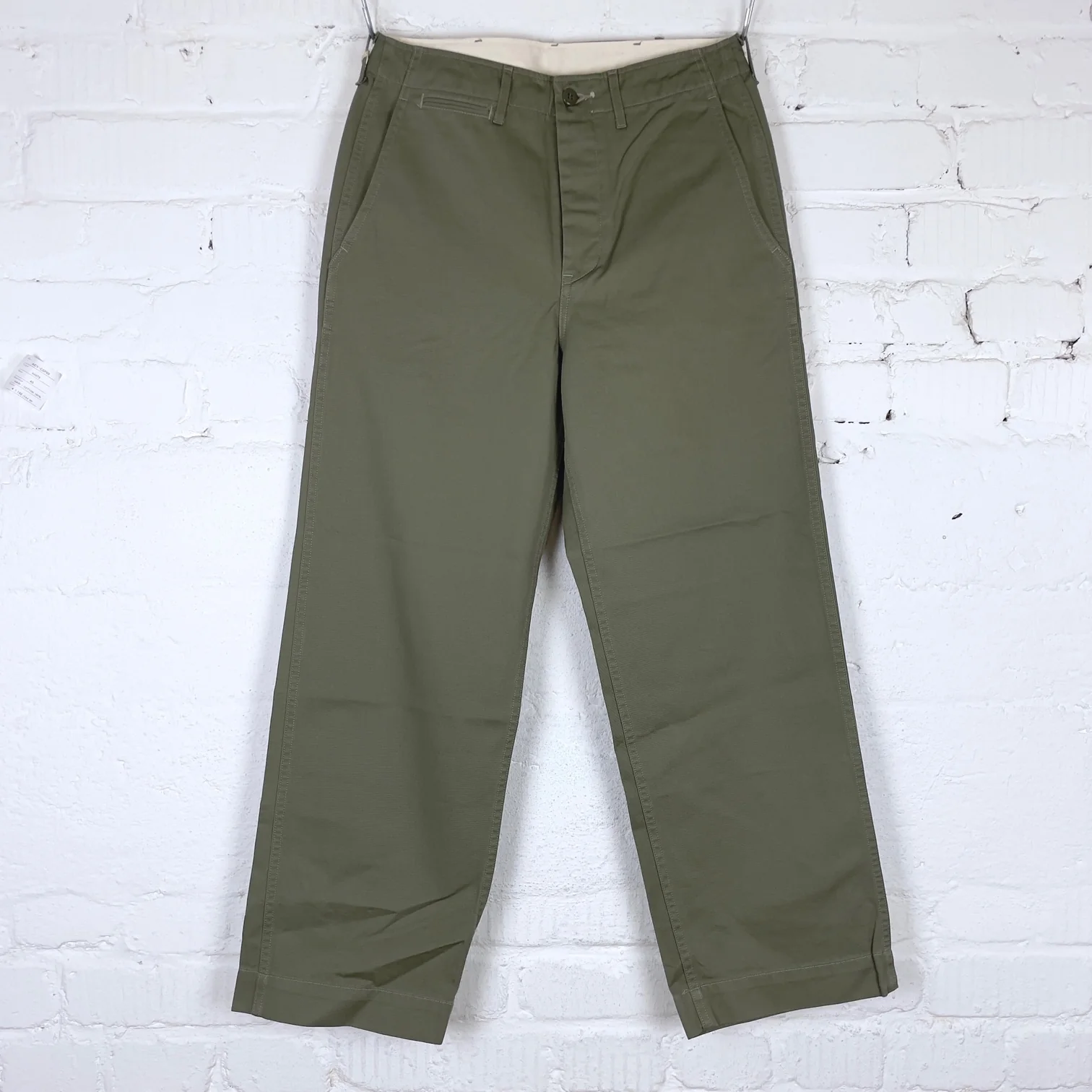 fullcount | 1201 u.s army chino 41 khaki - sag. green