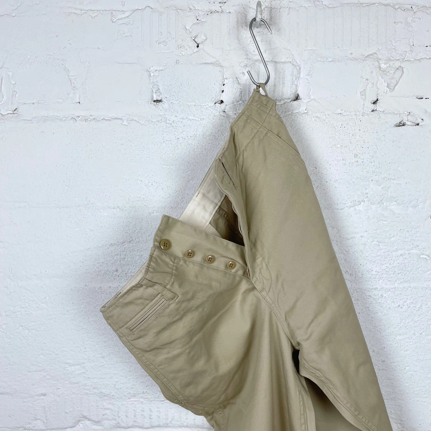 fullcount | 1201 u.s army chino 41 khaki - khaki - Image 8