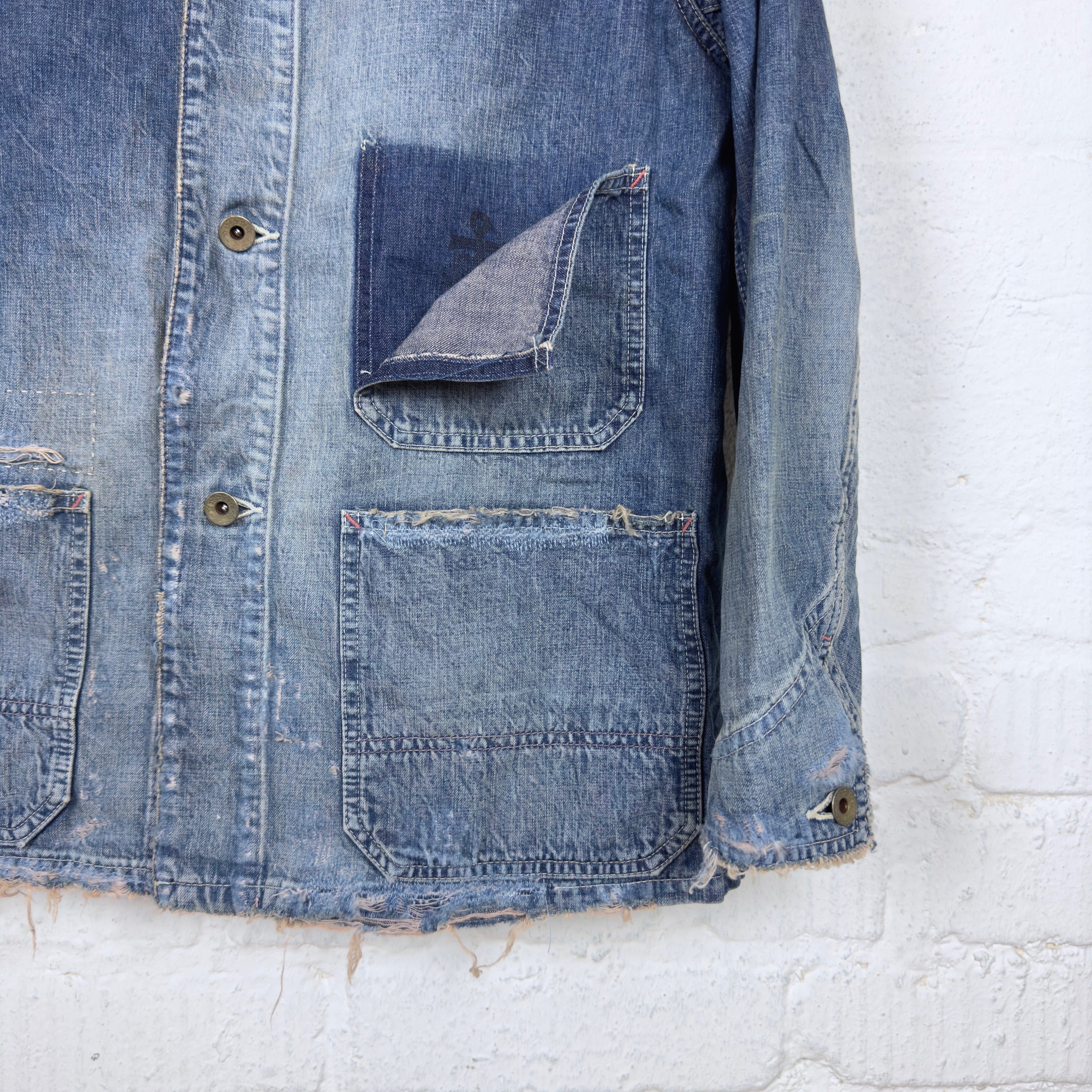 fullcount | 2015hw-24 denim chore jacket - Image 4