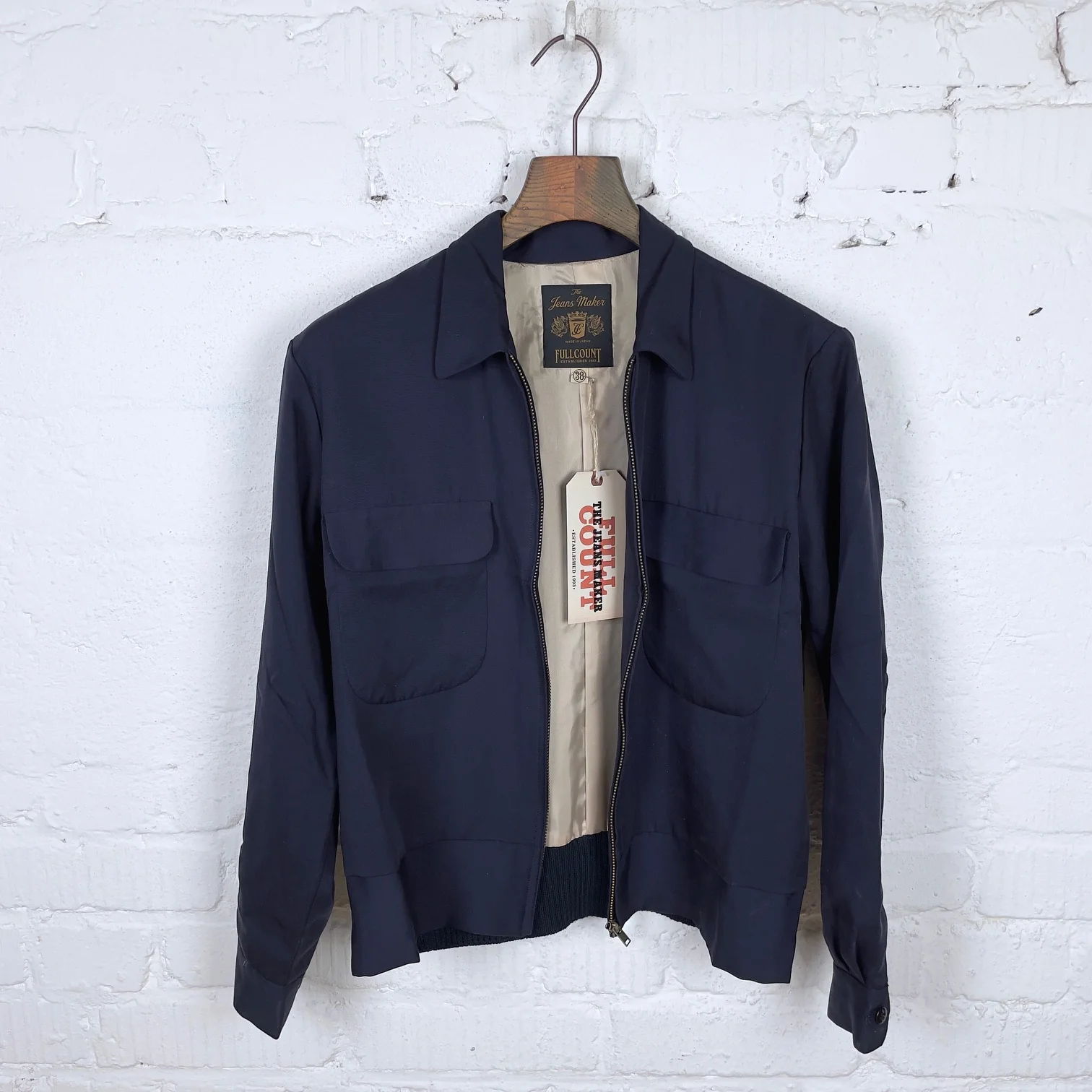 fullcount | 2028p gabardine jacket navy - Image 6