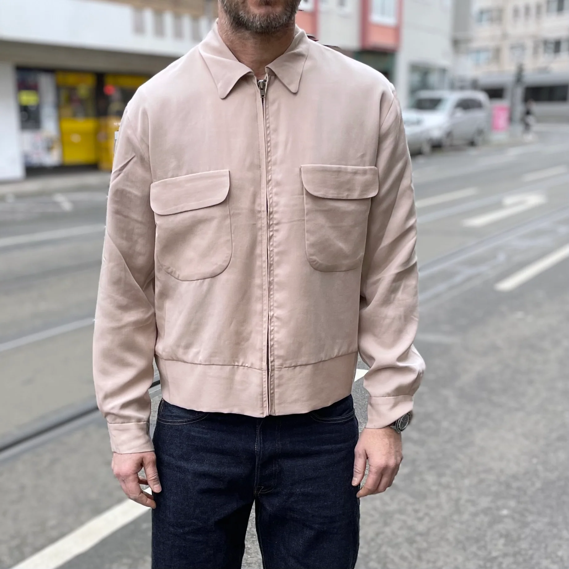 fullcount | 2028p gabardine jacket pink - Image 2