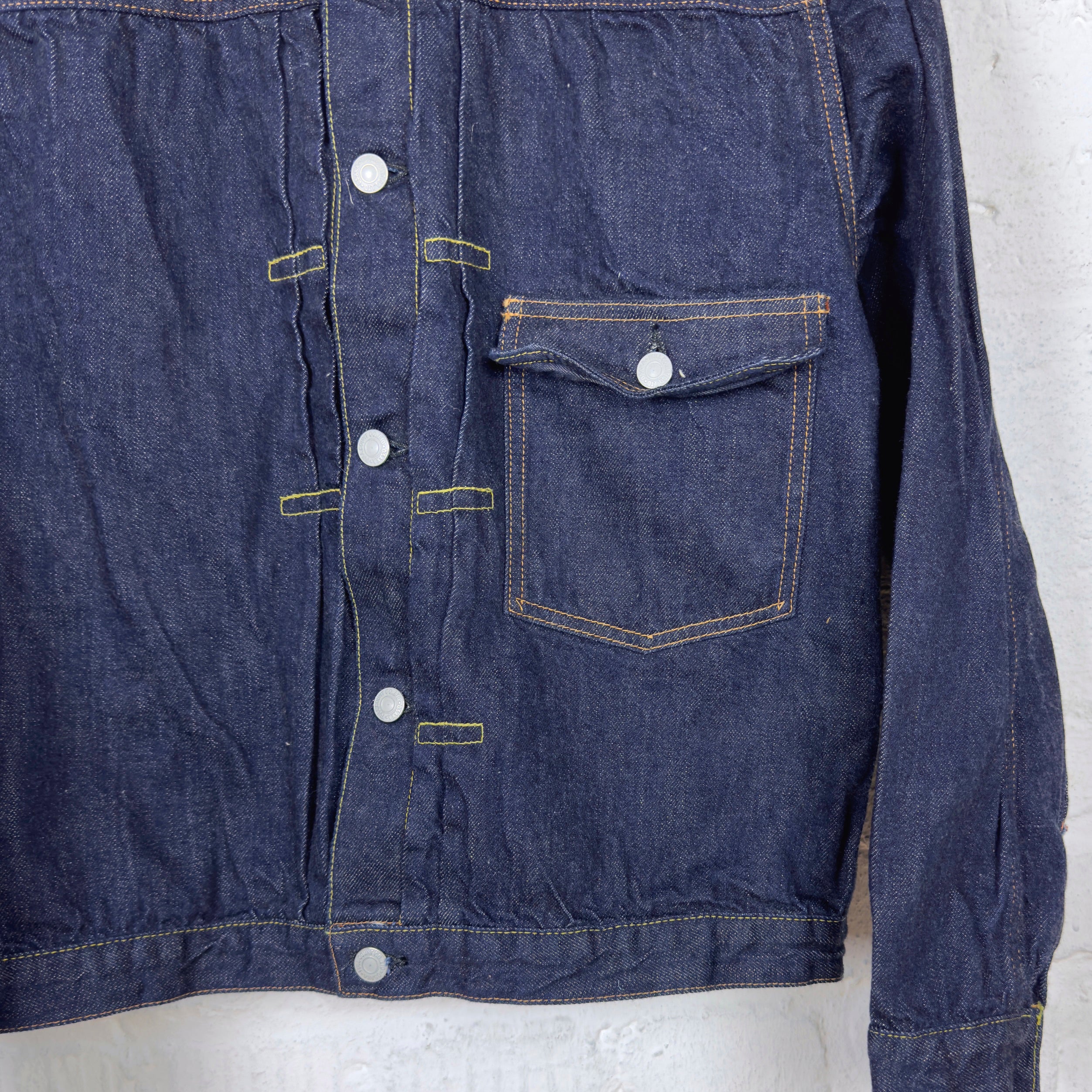 fullcount | 2107ssw 11.5oz type l denim jacket (super smooth) - Image 3