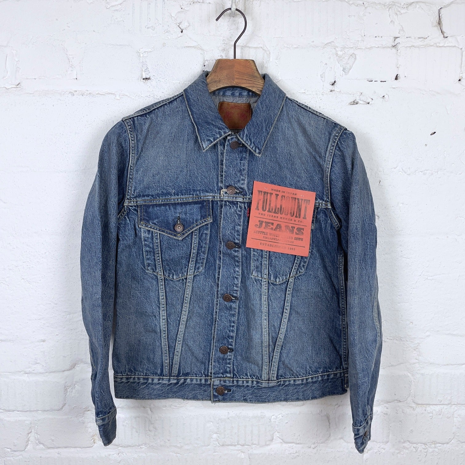fullcount | 2978-2101 dartford type 3 denim jacket washed indigo