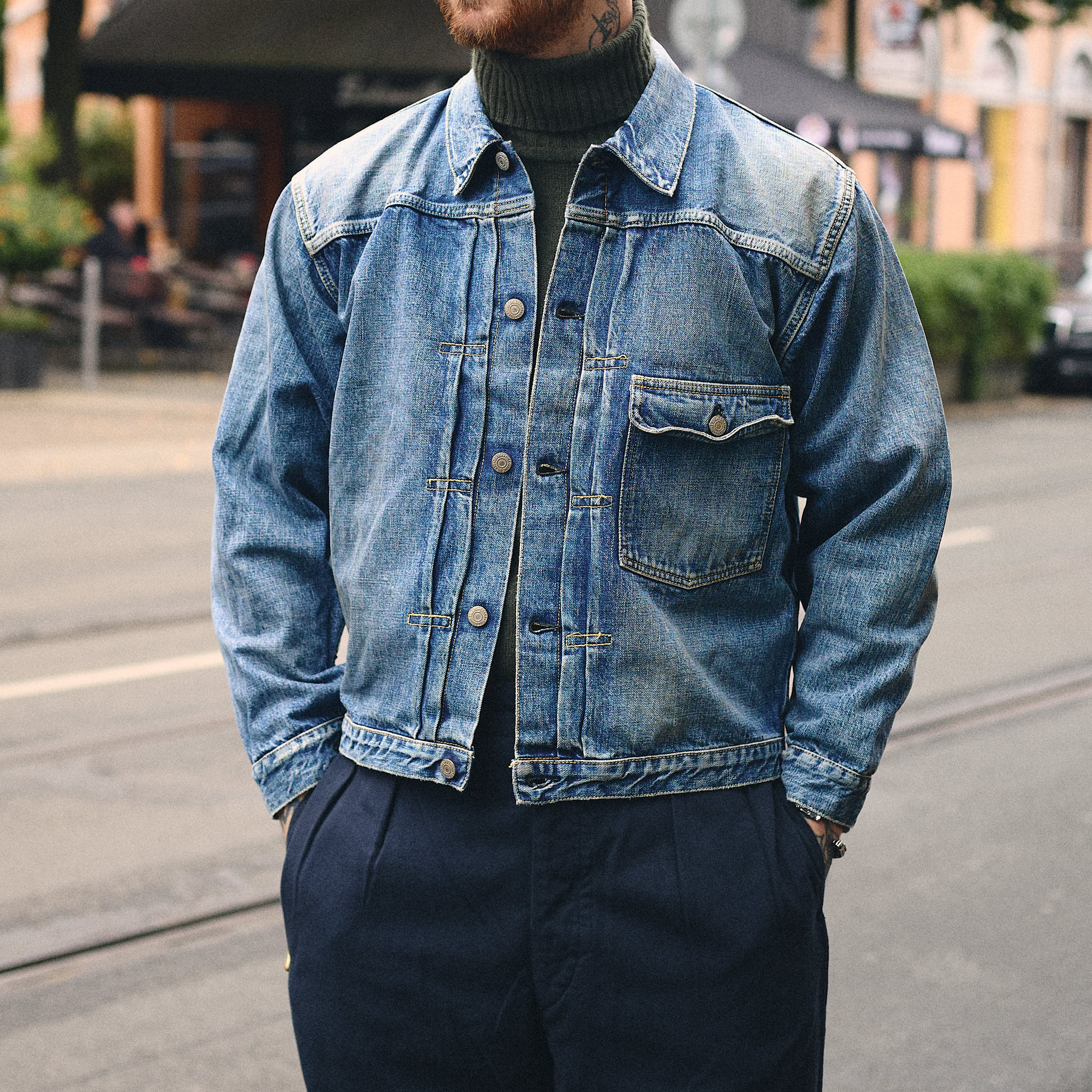 fullcount | 2978-2107 "dartford" type 1 denim jacket - Image 2