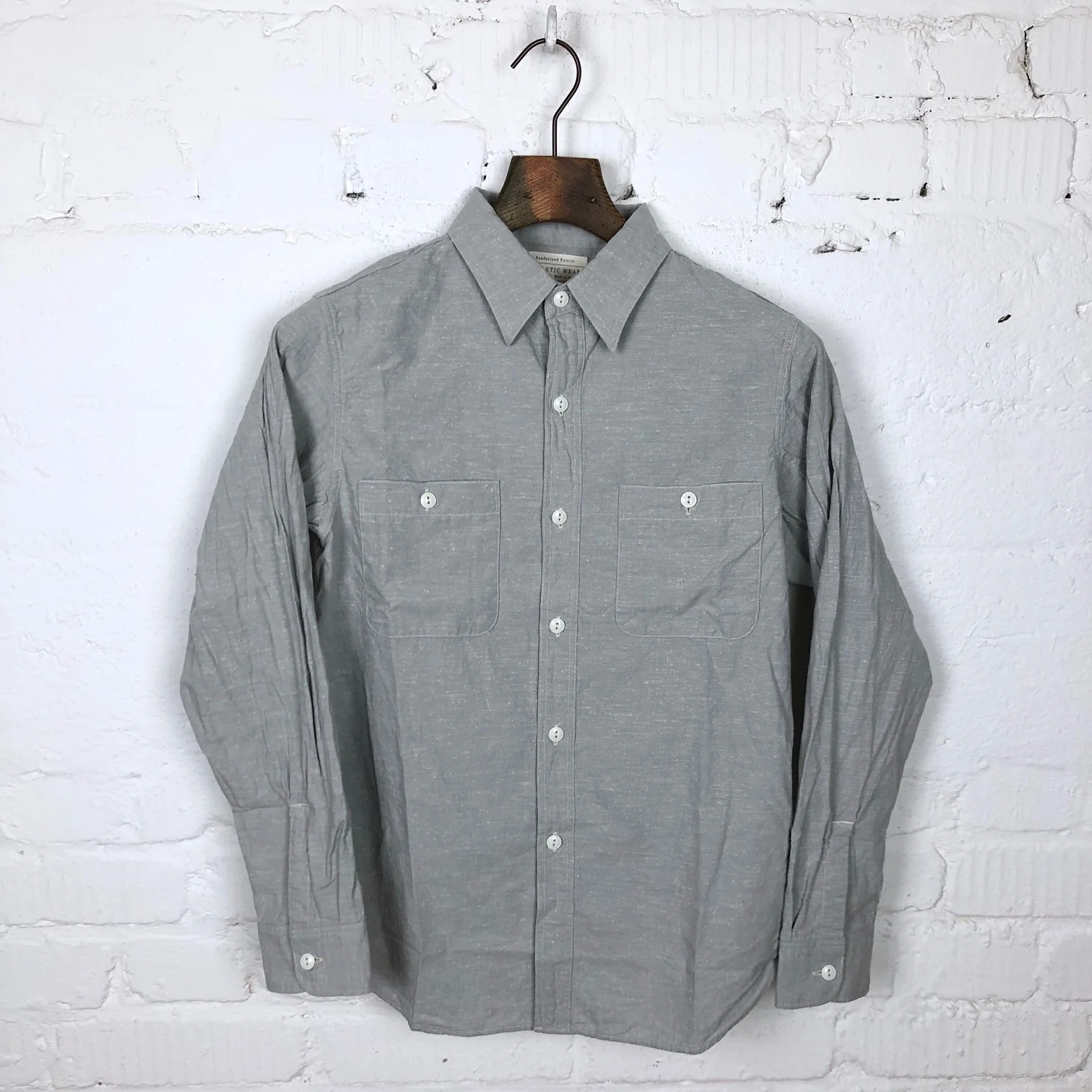 fullcount | 4810-20n selvedge nep chambray shirt