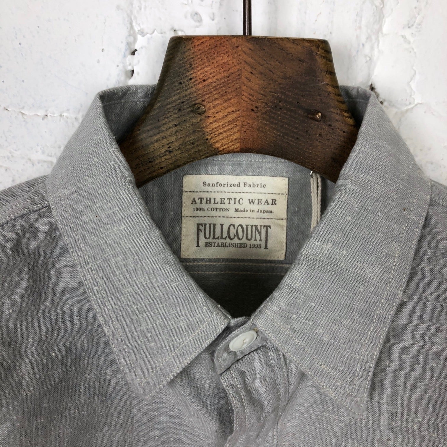 fullcount | 4810-20n selvedge nep chambray shirt - Image 4