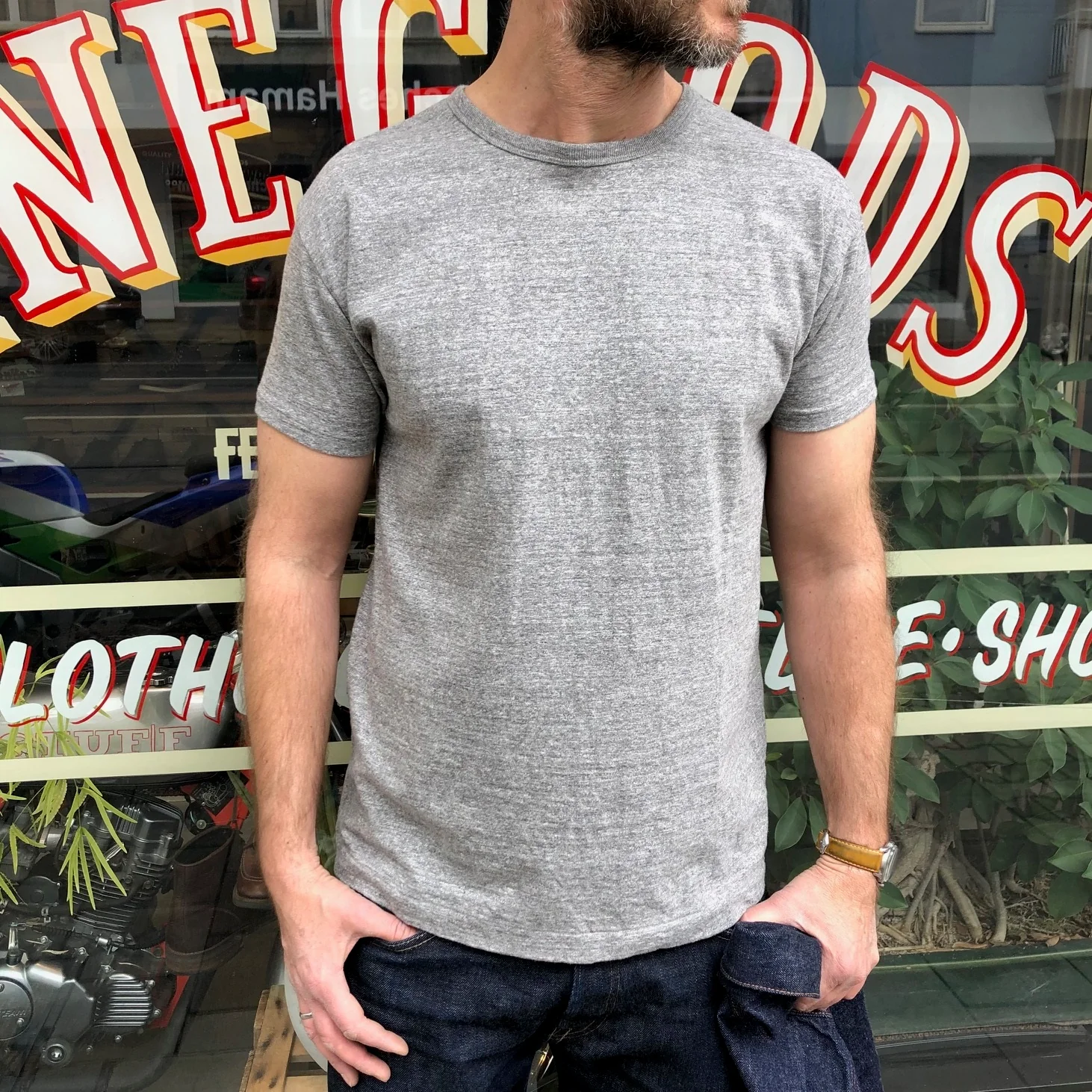 fullcount | 5009 heather labor t-shirt - Image 3