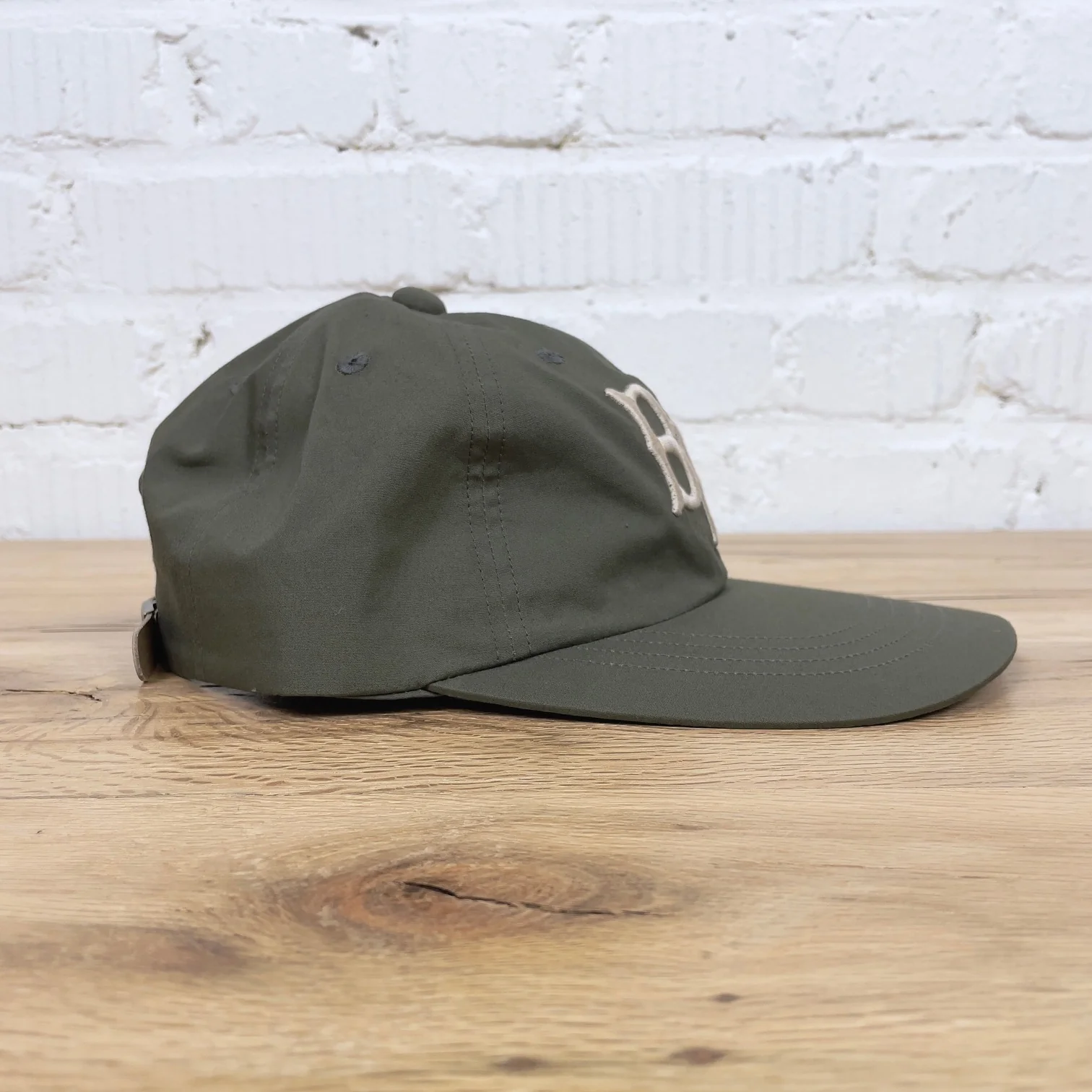 fullcount | bbj-014-2 bbj classic logo cap - khaki