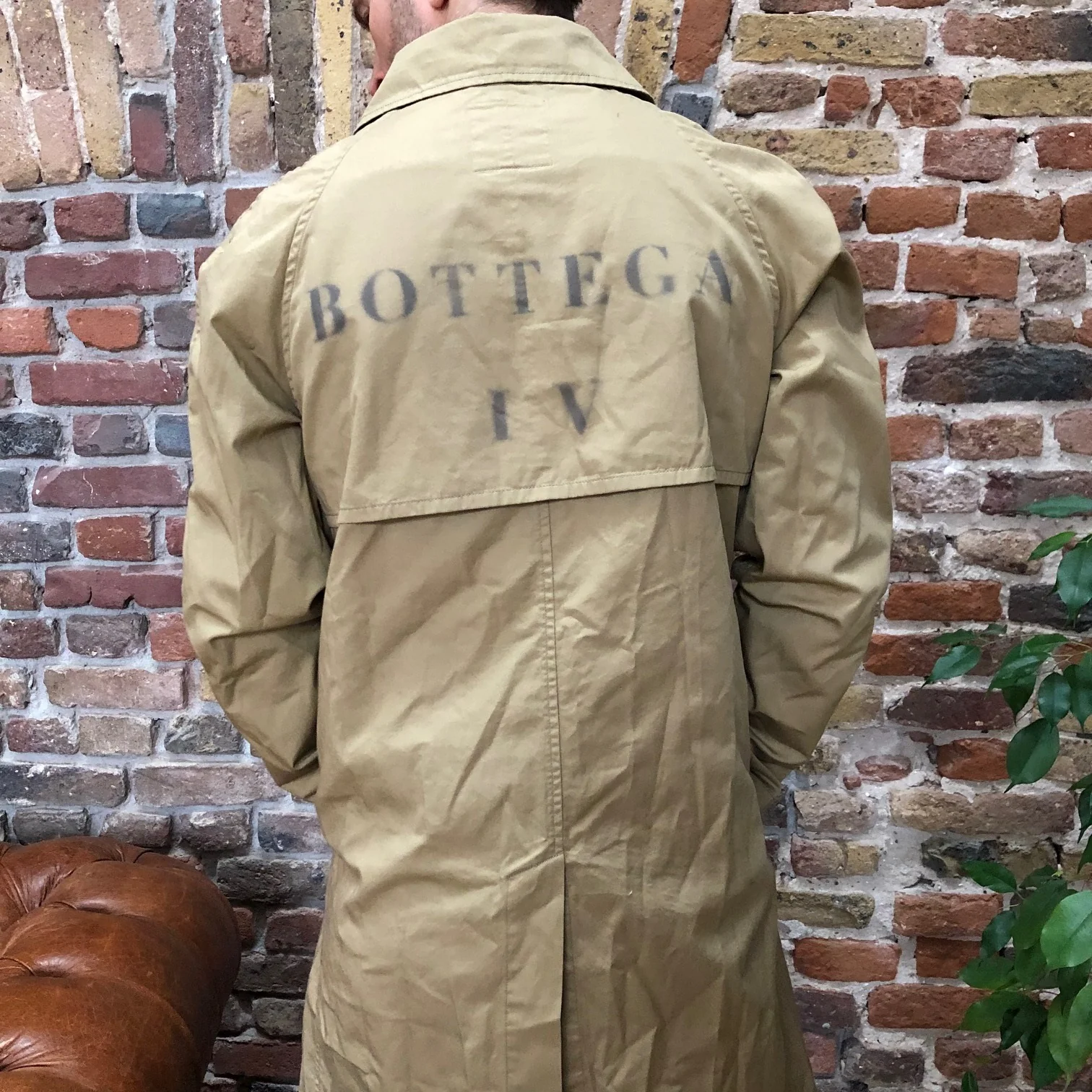 fullcount | cotton mac coat - beige - Image 3