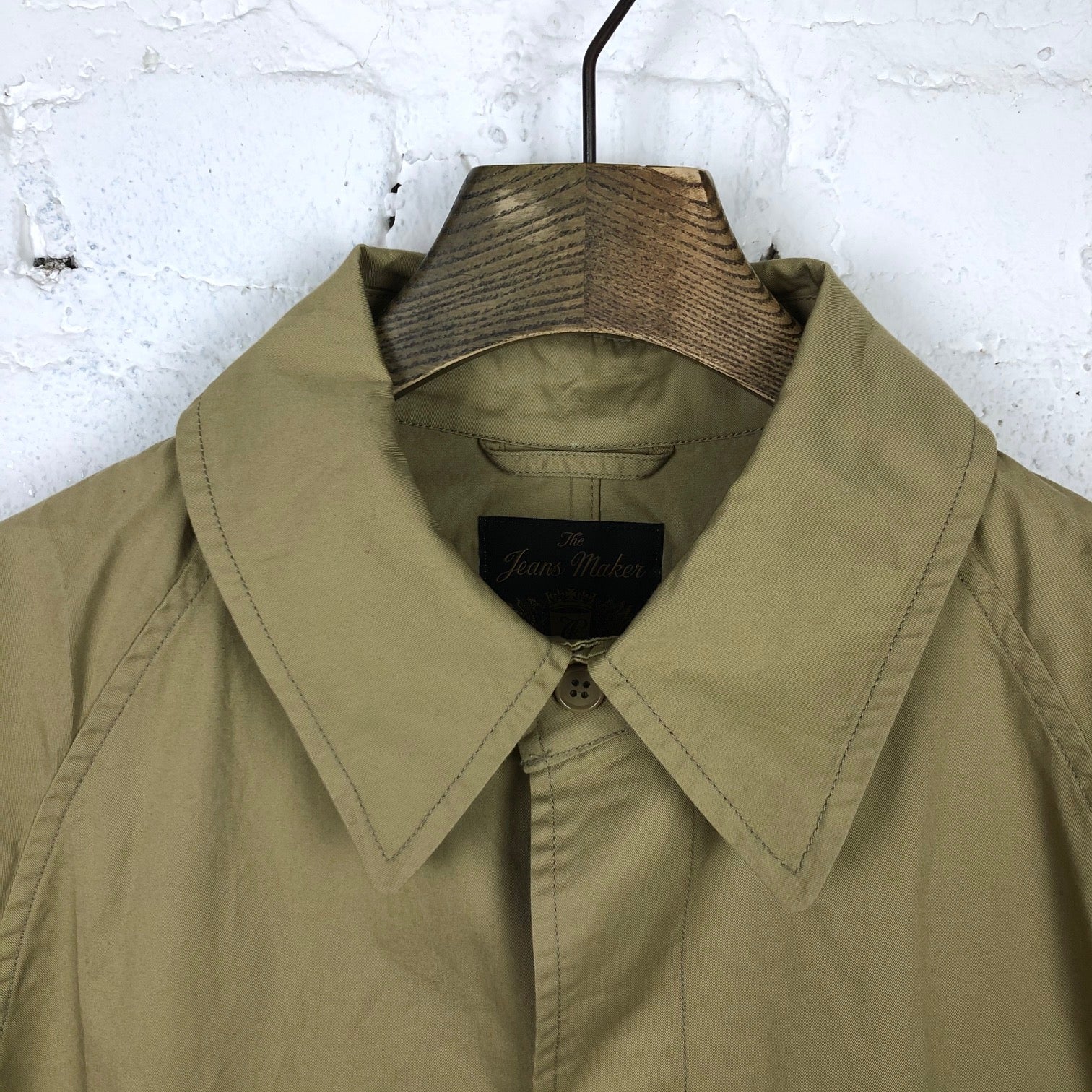 fullcount | cotton mac coat - beige - Image 5