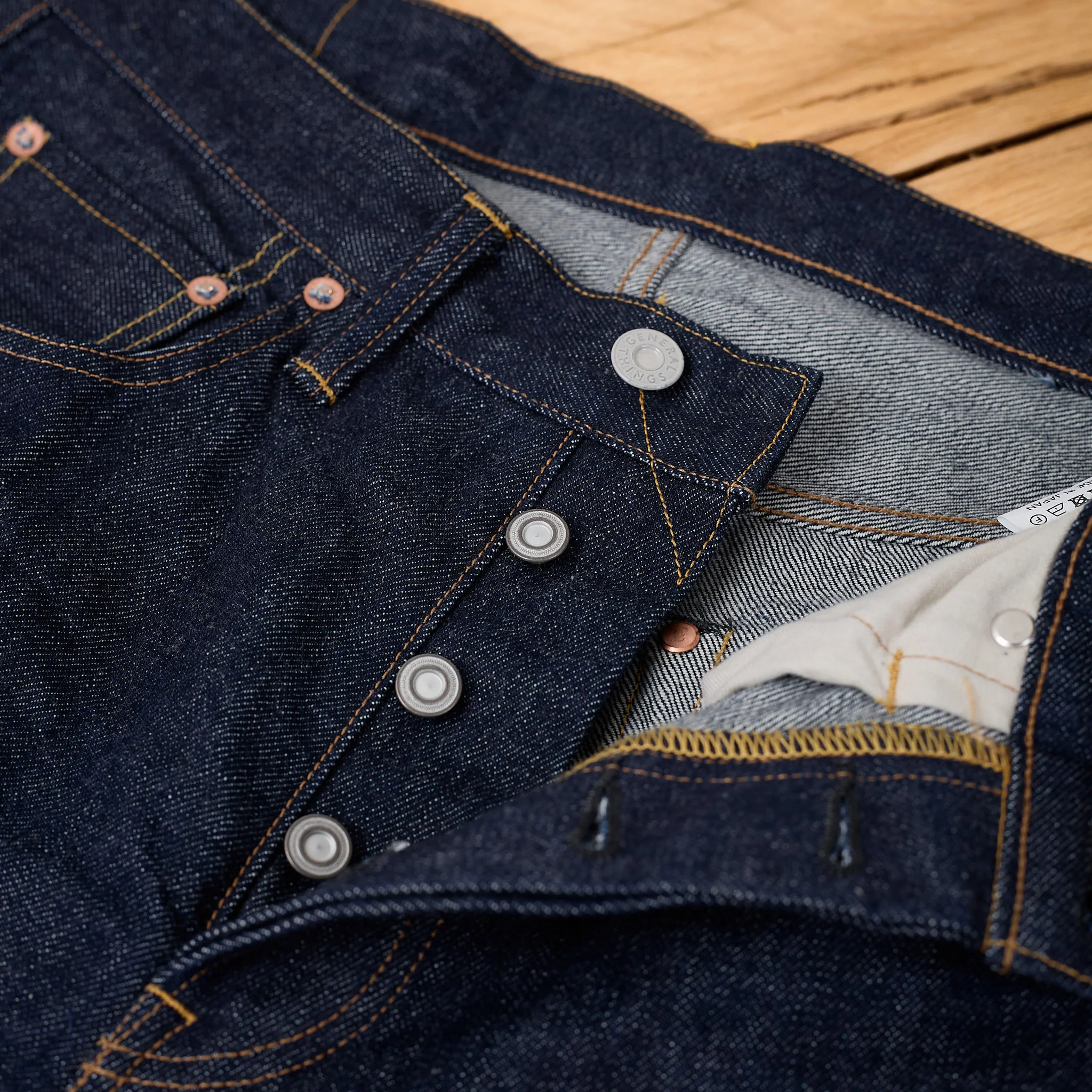 general things | lot.110 13.8oz standard jeans - Image 4