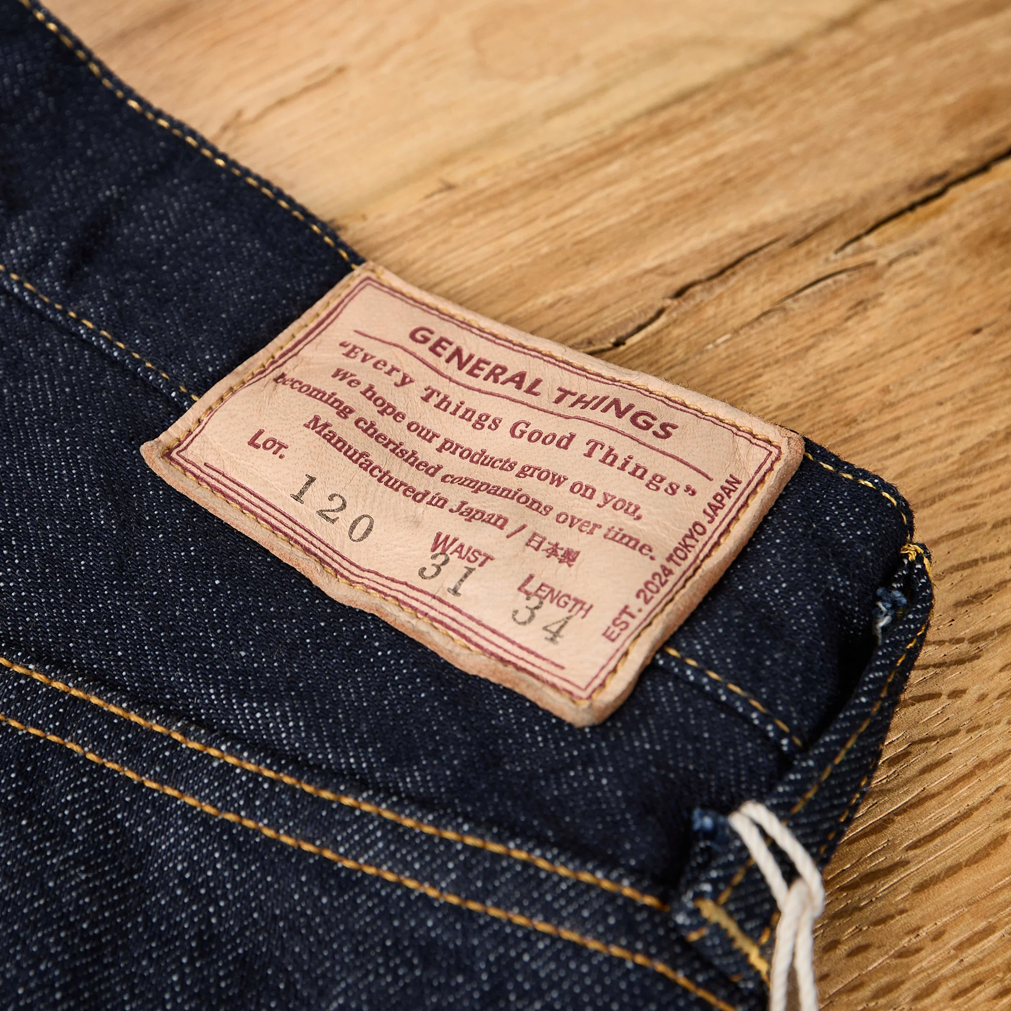 general things | lot.120 14oz straight jeans - Image 6