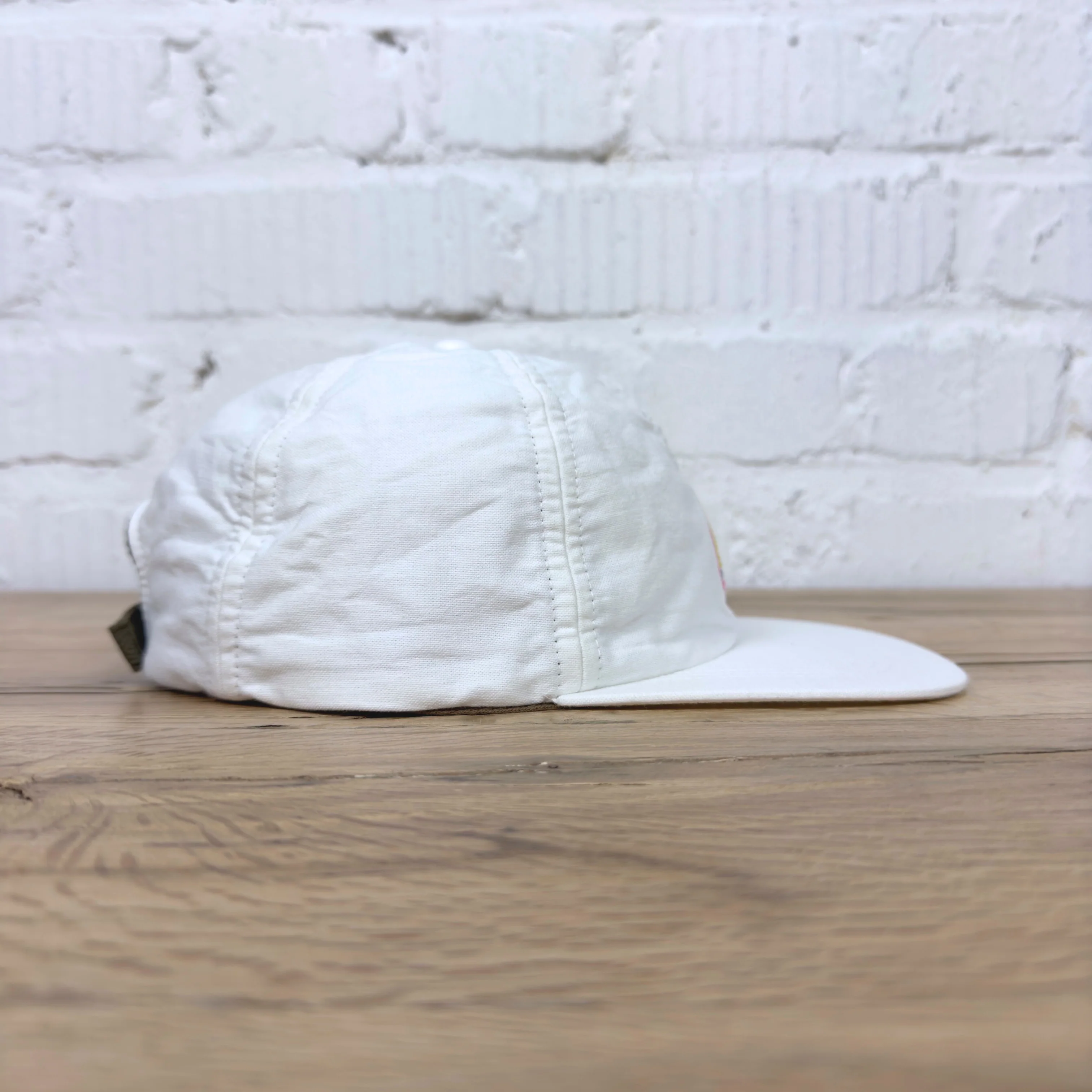 general things | white cap - "a" embroidery - Image 3
