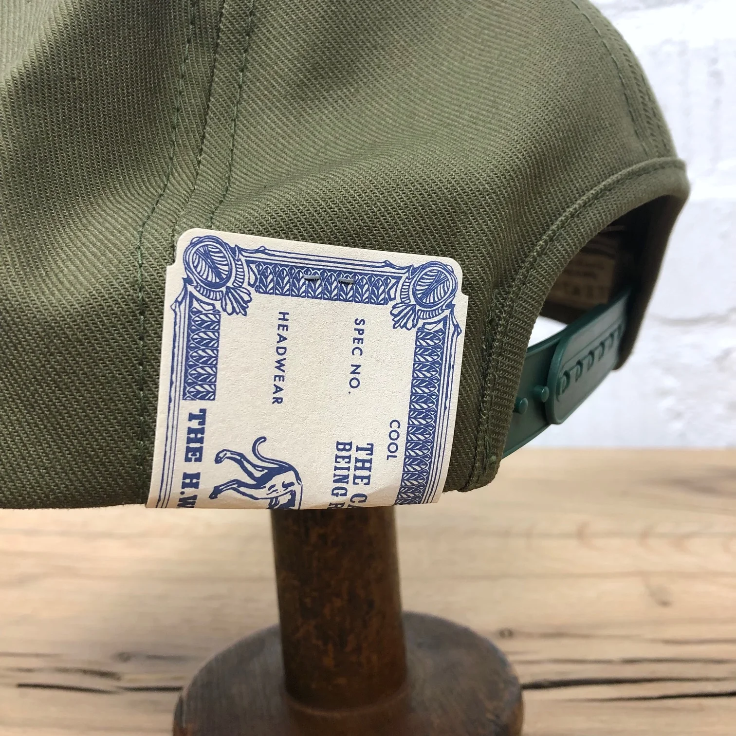 h.w. dog & co. | trucker cap olive - Image 3