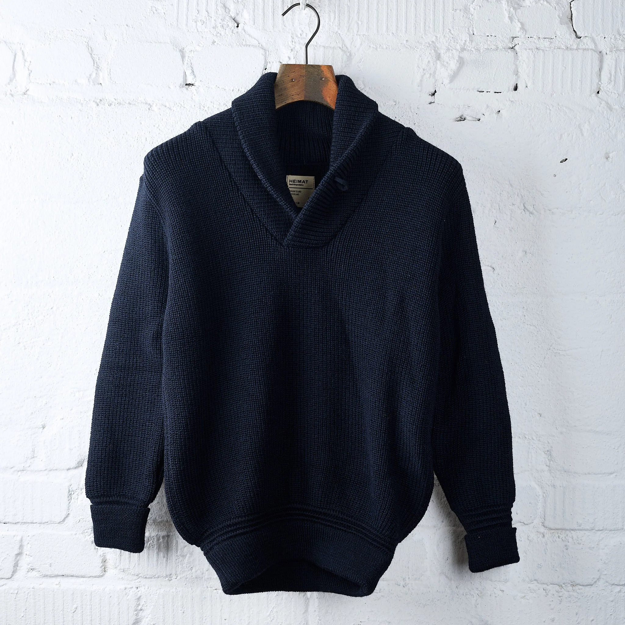heimat textil | eiger pullover - ink