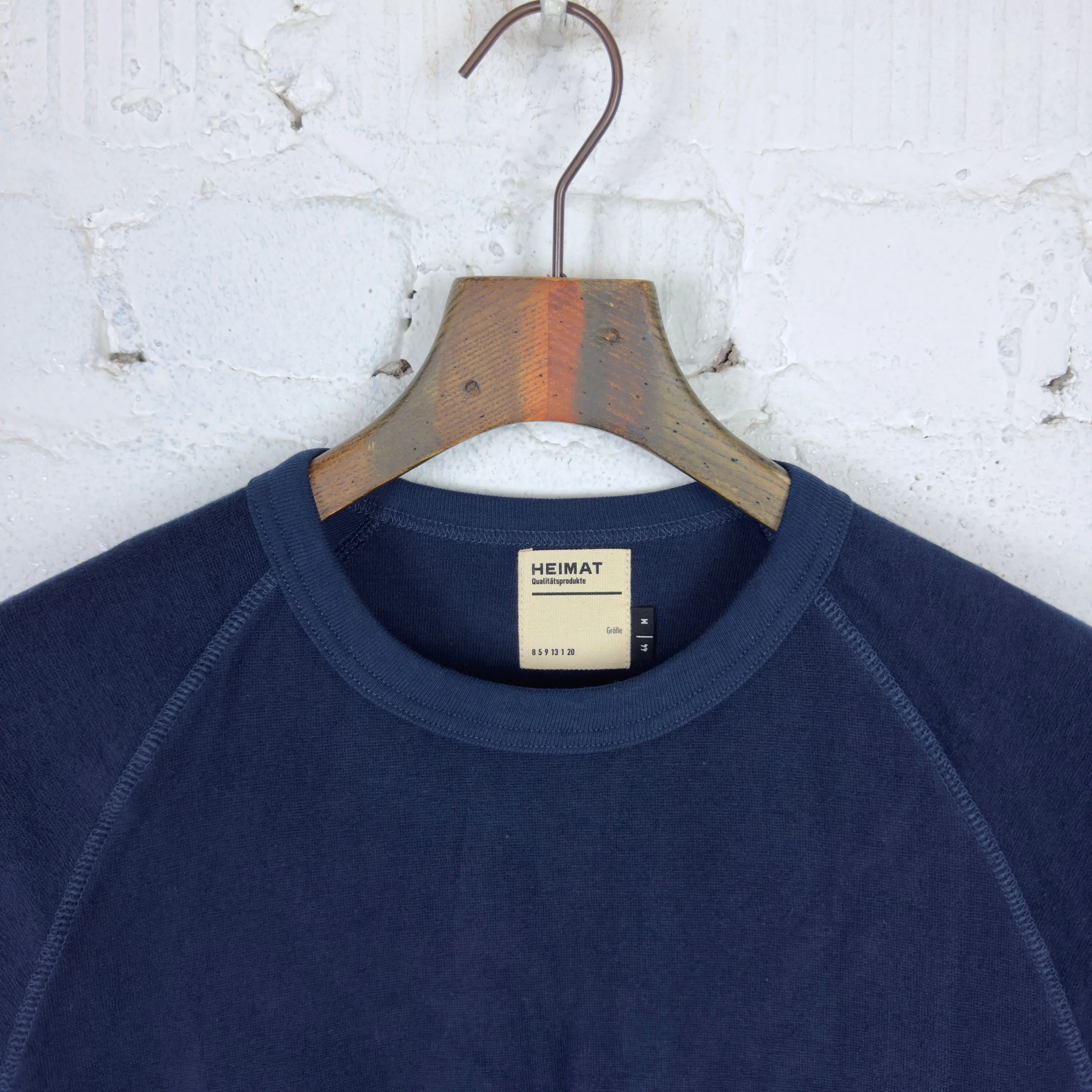 heimat textil | raglan terry tee ink - Image 4