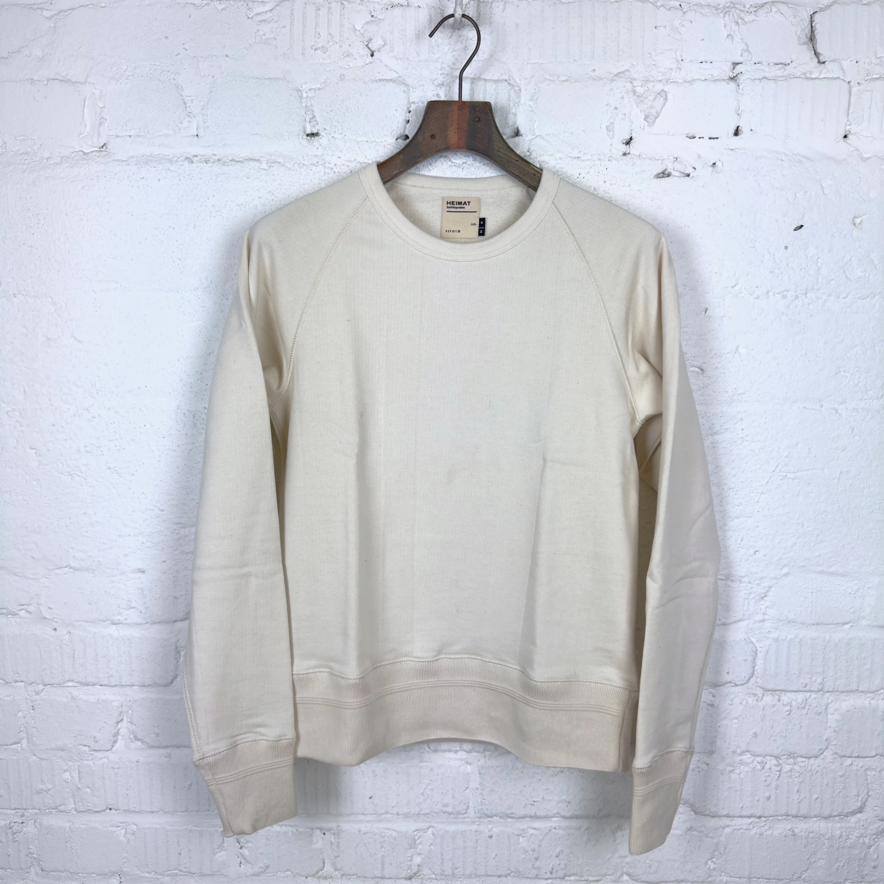 heimat textil | training pullover seashell