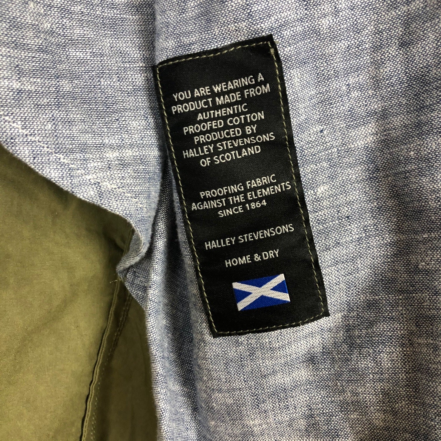 hidden aces | k3201 jupiter trenchcoat dusky green - Image 8