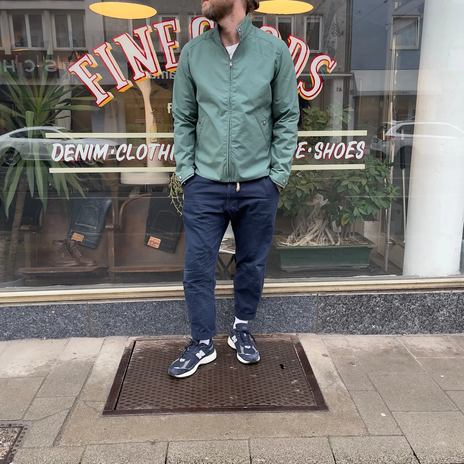 hidden aces | k6005 castor waxed cotton blouson - sage - Image 5