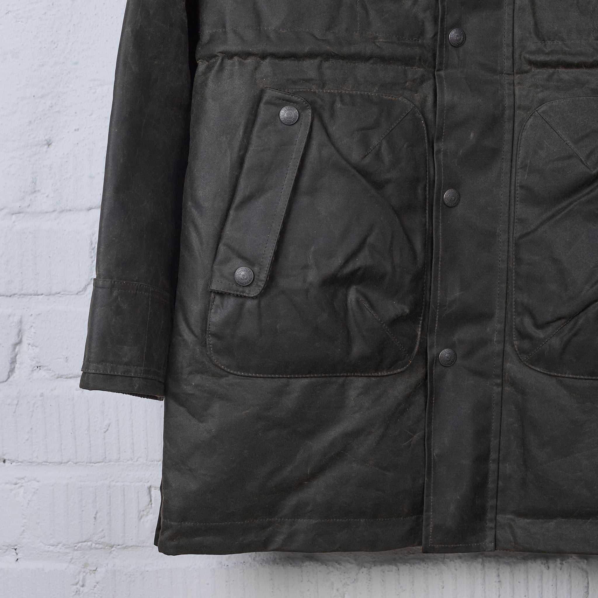 hidden aces | k1005 zephyr ii padded wax-parka - mocca - Image 8