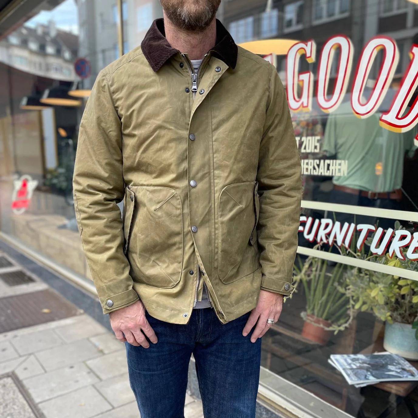 hidden aces | k6503 pollux ranger waxed winter jacket - wheat - Image 3