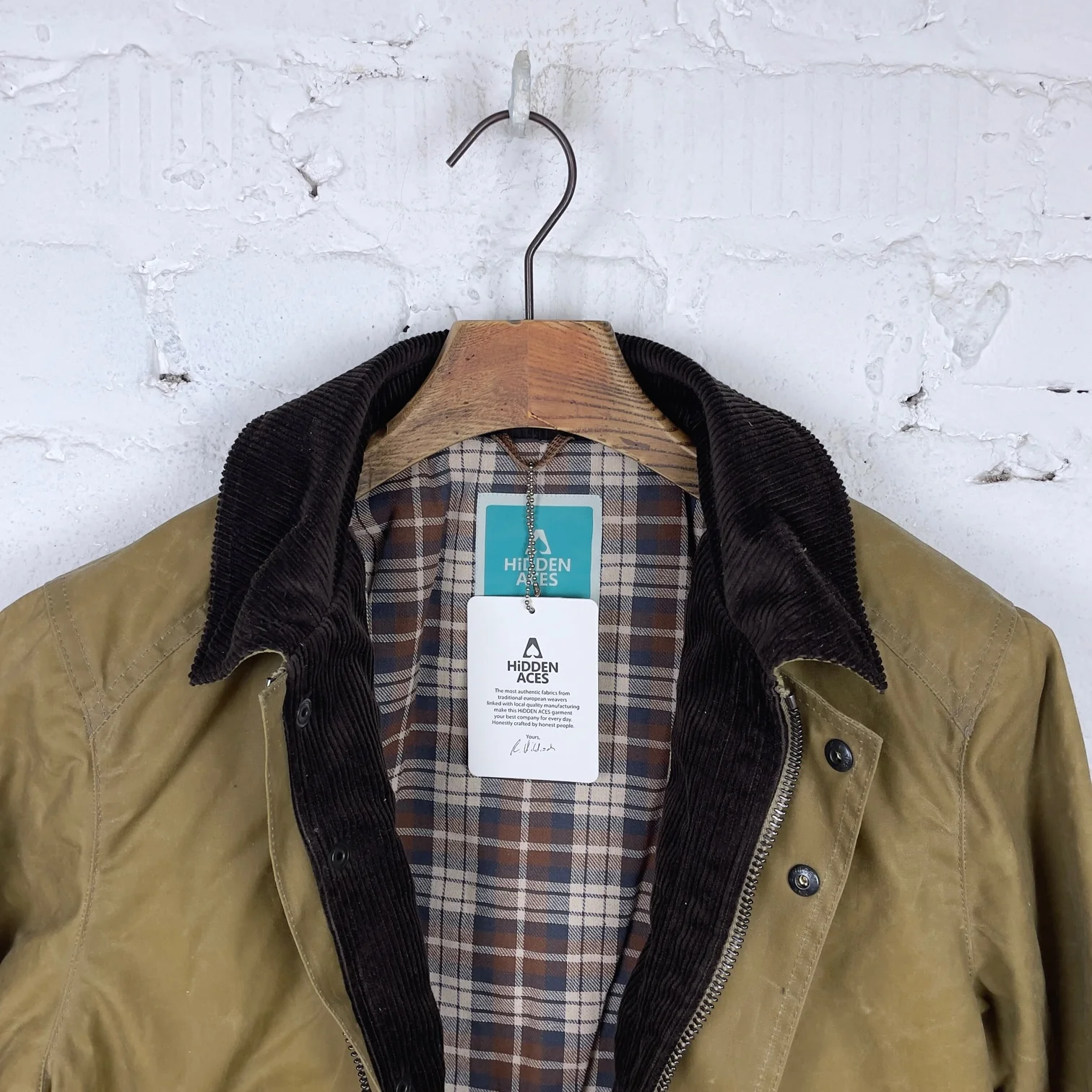hidden aces | k6503 pollux ranger waxed winter jacket - wheat - Image 5