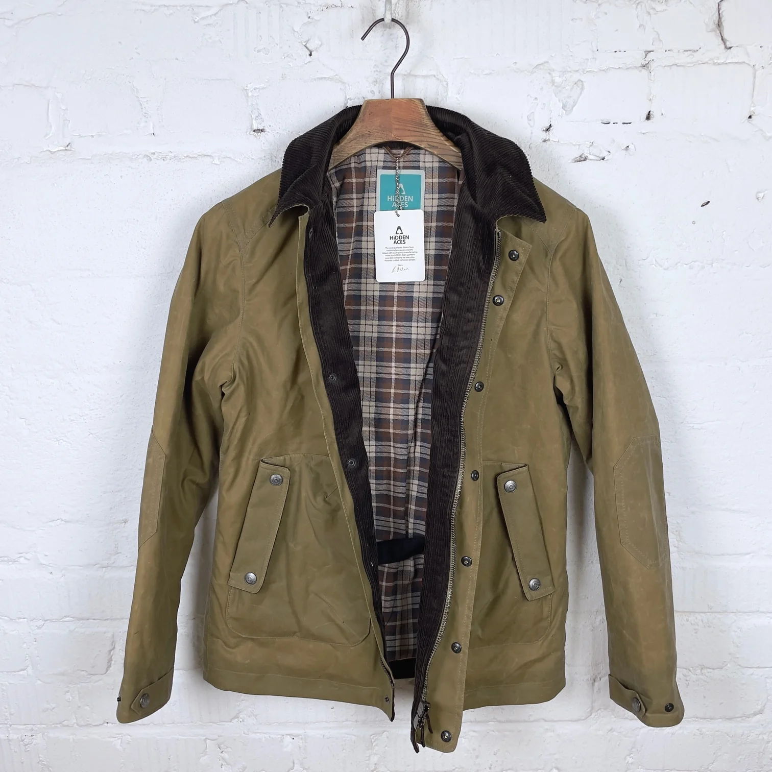hidden aces | k6503 pollux ranger waxed winter jacket - wheat - Image 6