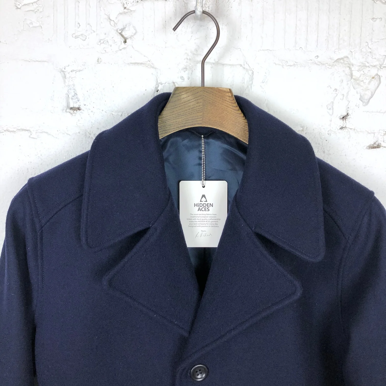 hidden aces x stuf|f | k5401 vasco wool coat II - Image 5