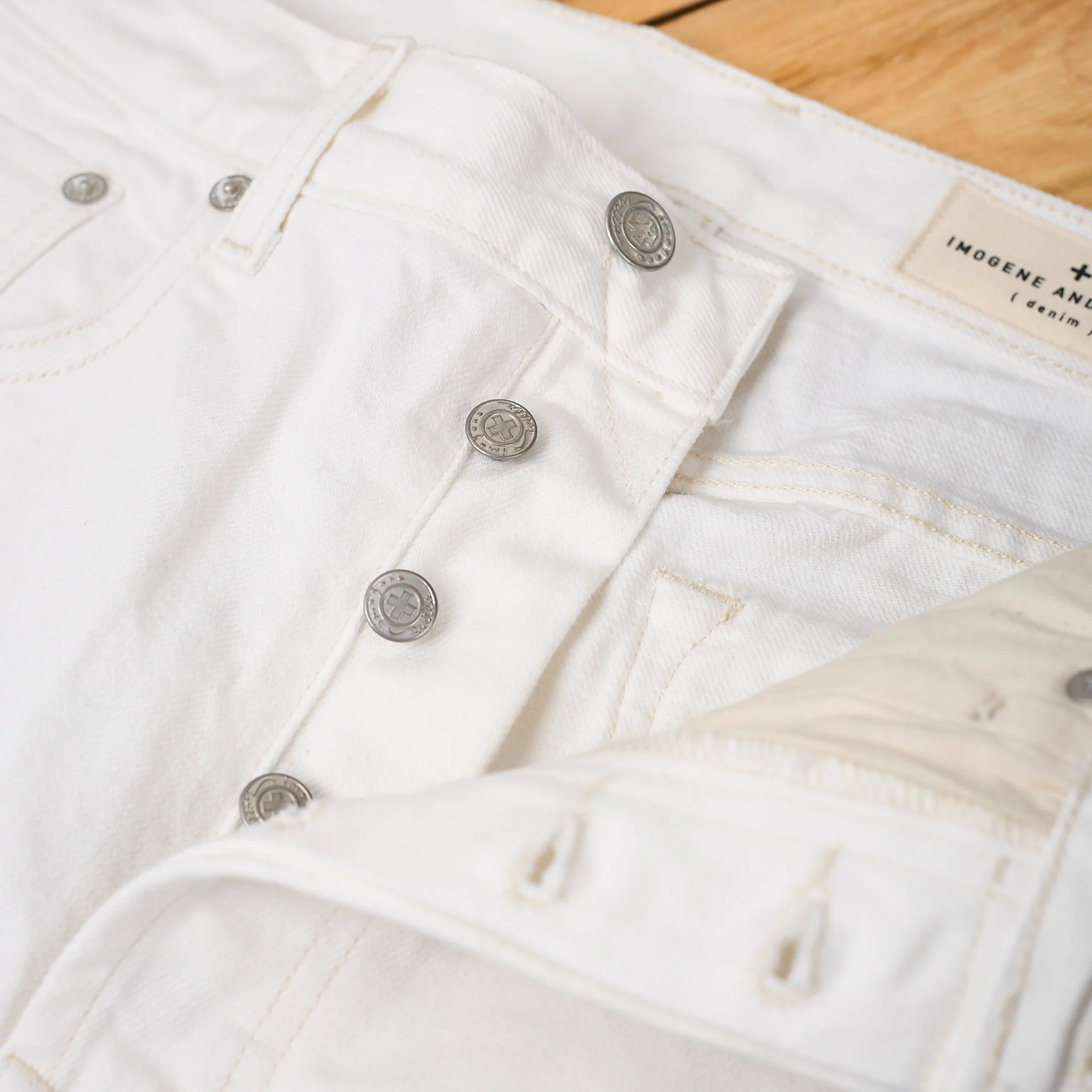 imogene + willie | hank white selvage - Image 5