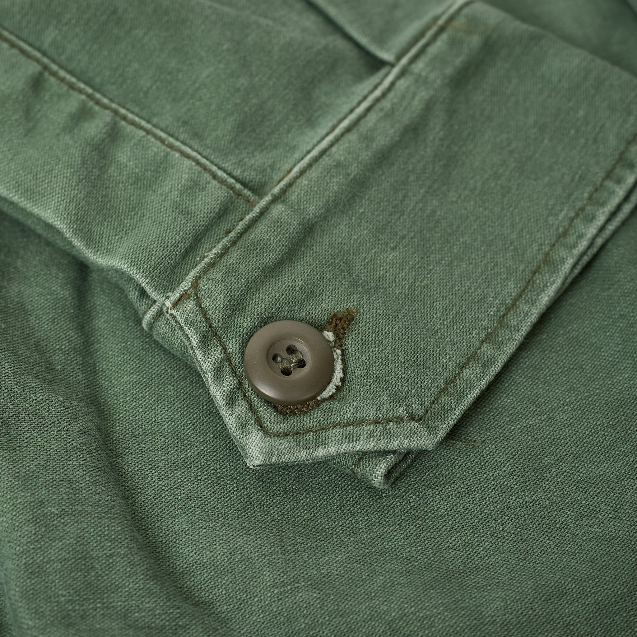 imogene + willie | military shirt jacket in fatigue green - Image 5