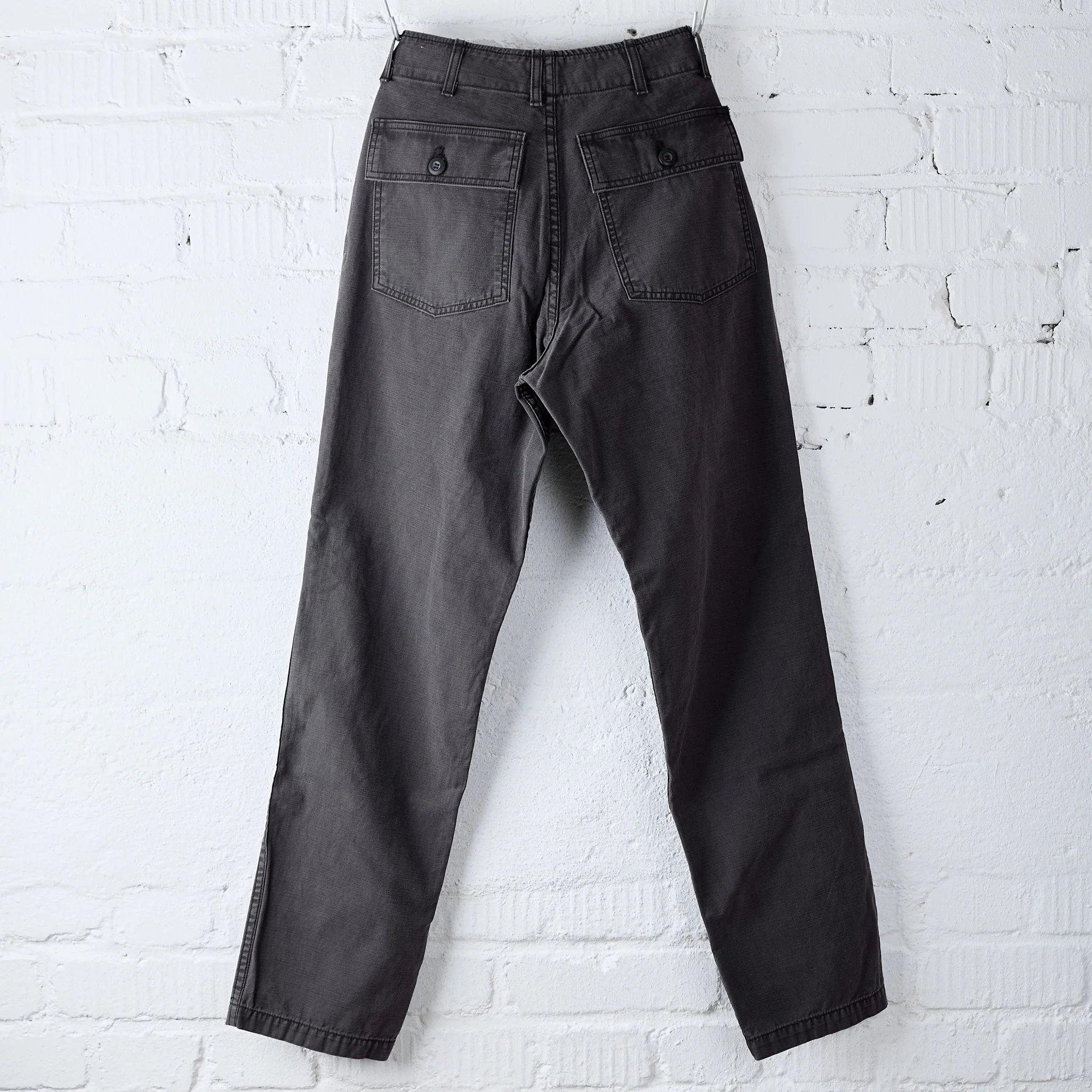 imogene + willie | oliver military trouser in black - Image 4
